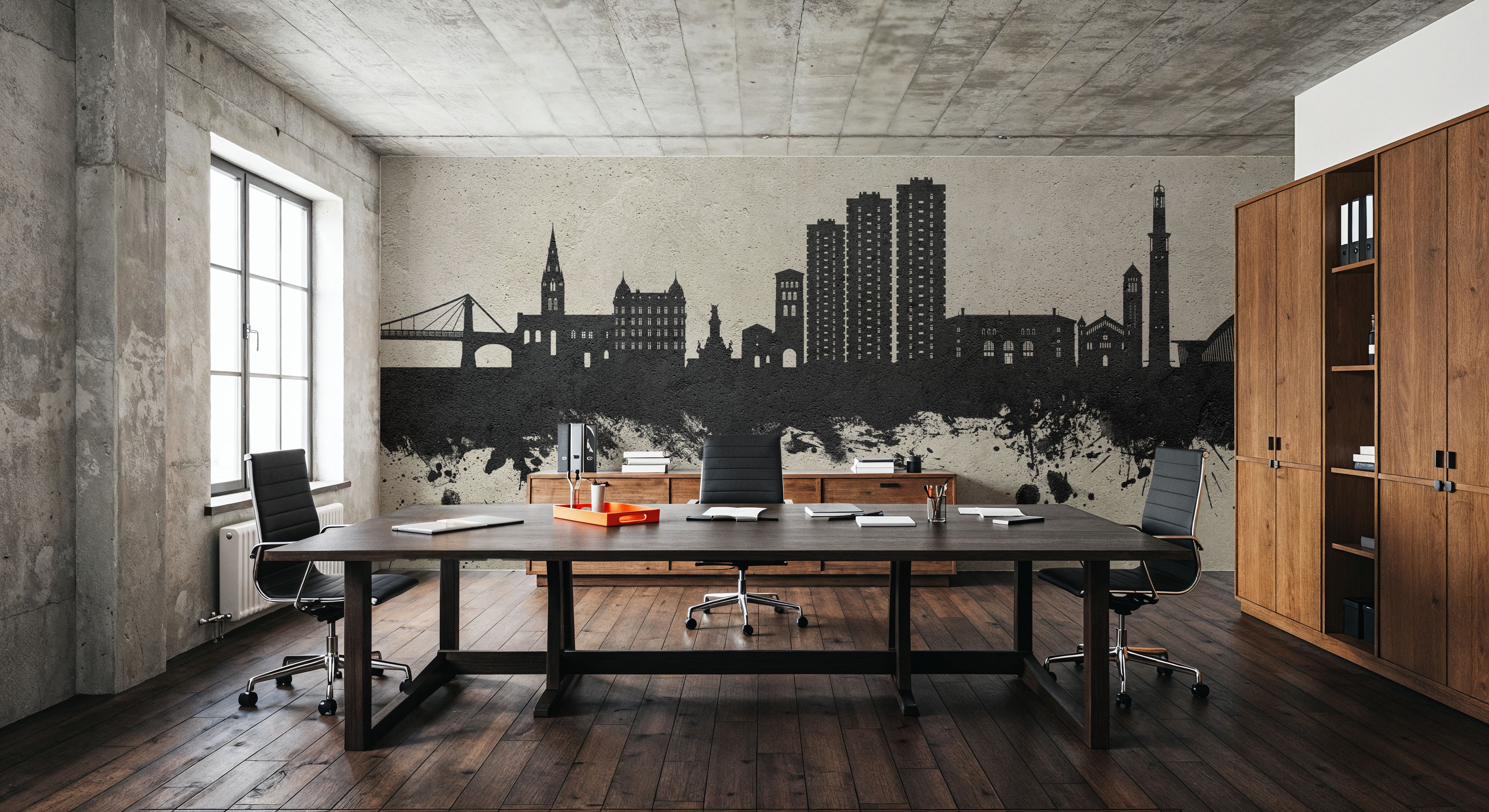 Grenoble Skyline Concrete