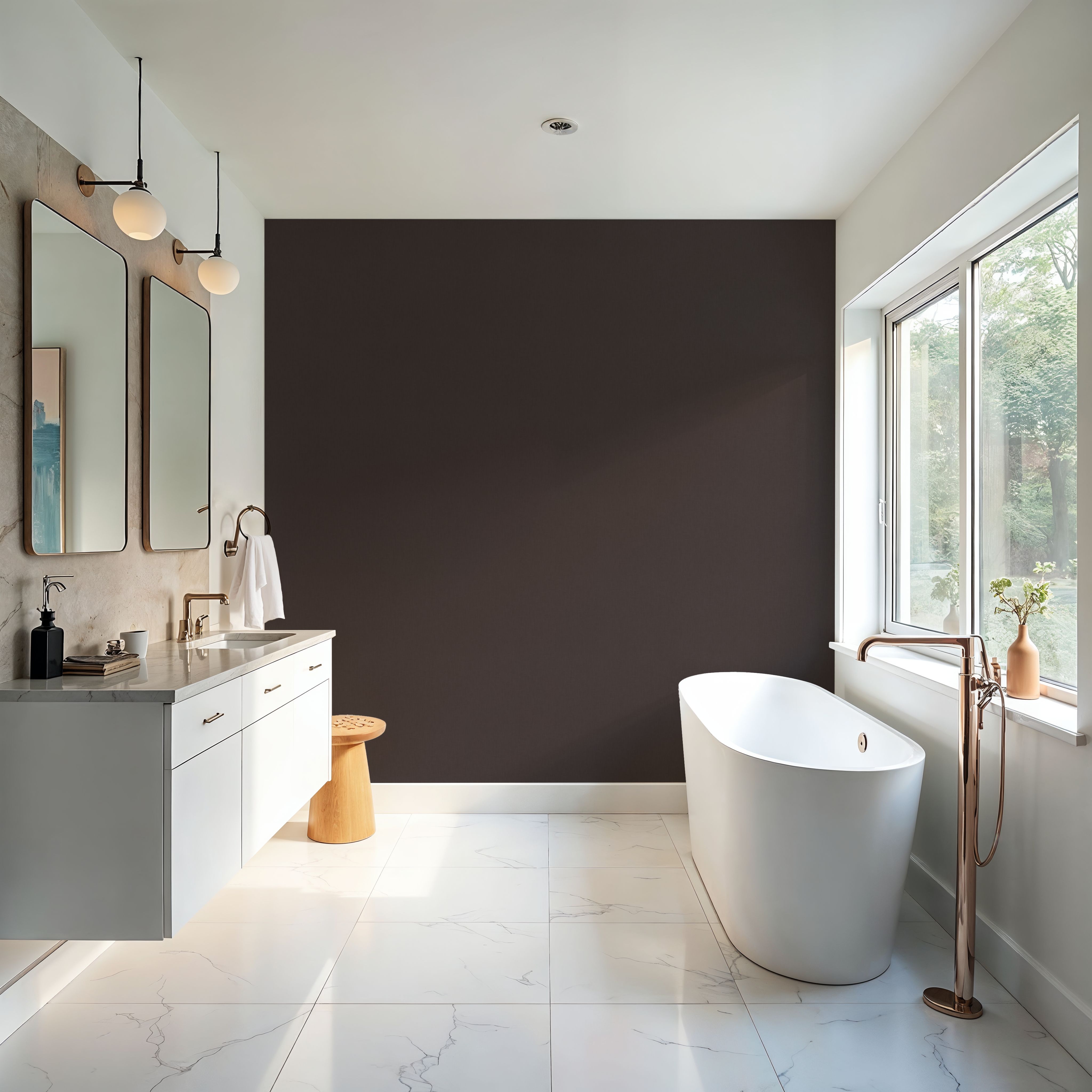 Linen Mist Murky Collection, Mauve