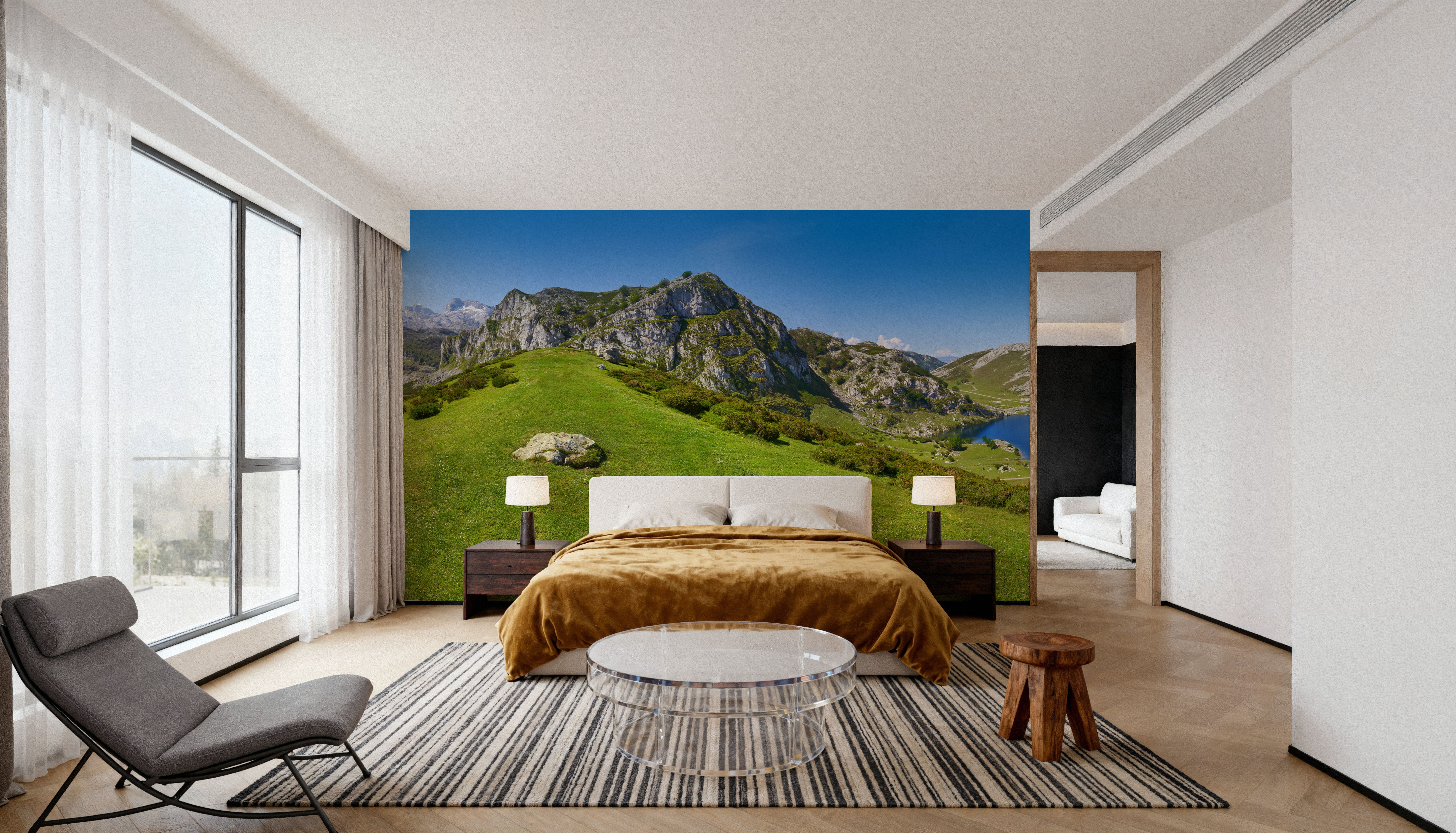 Alpine Valley Pasture, Wallpaper