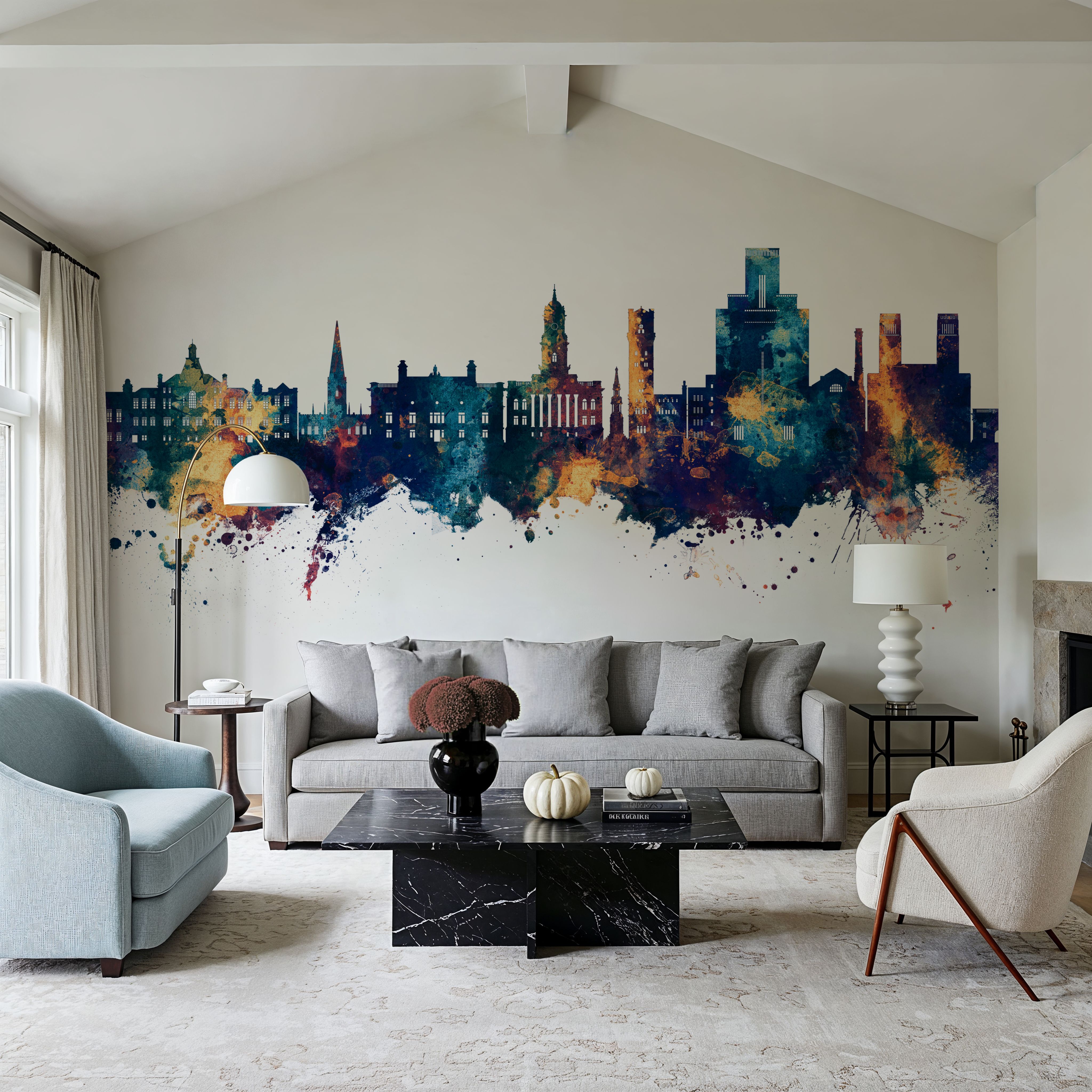 Birkehead England Skyline Blu & Bronze