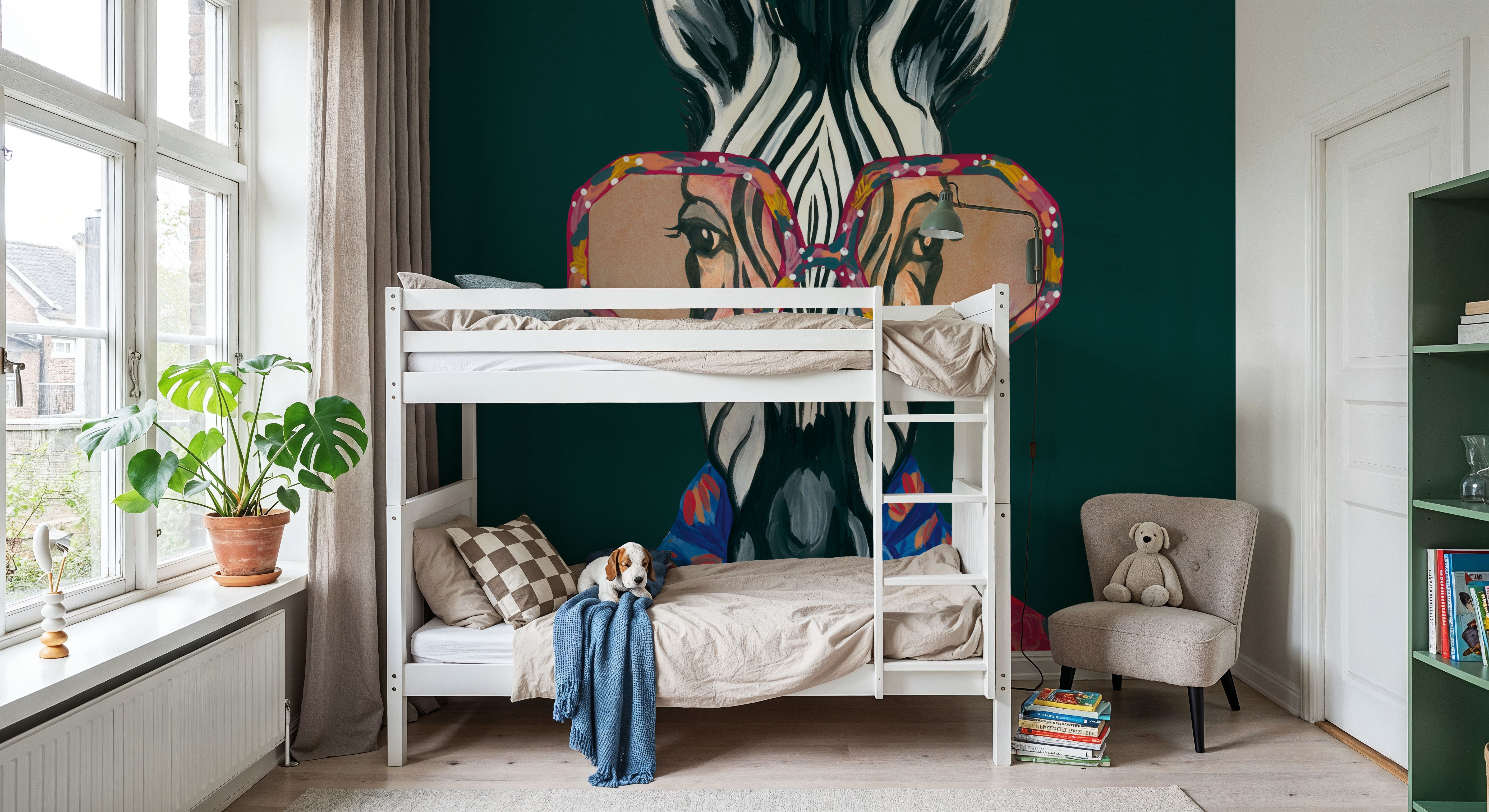 Miami Living Zebra Portrait