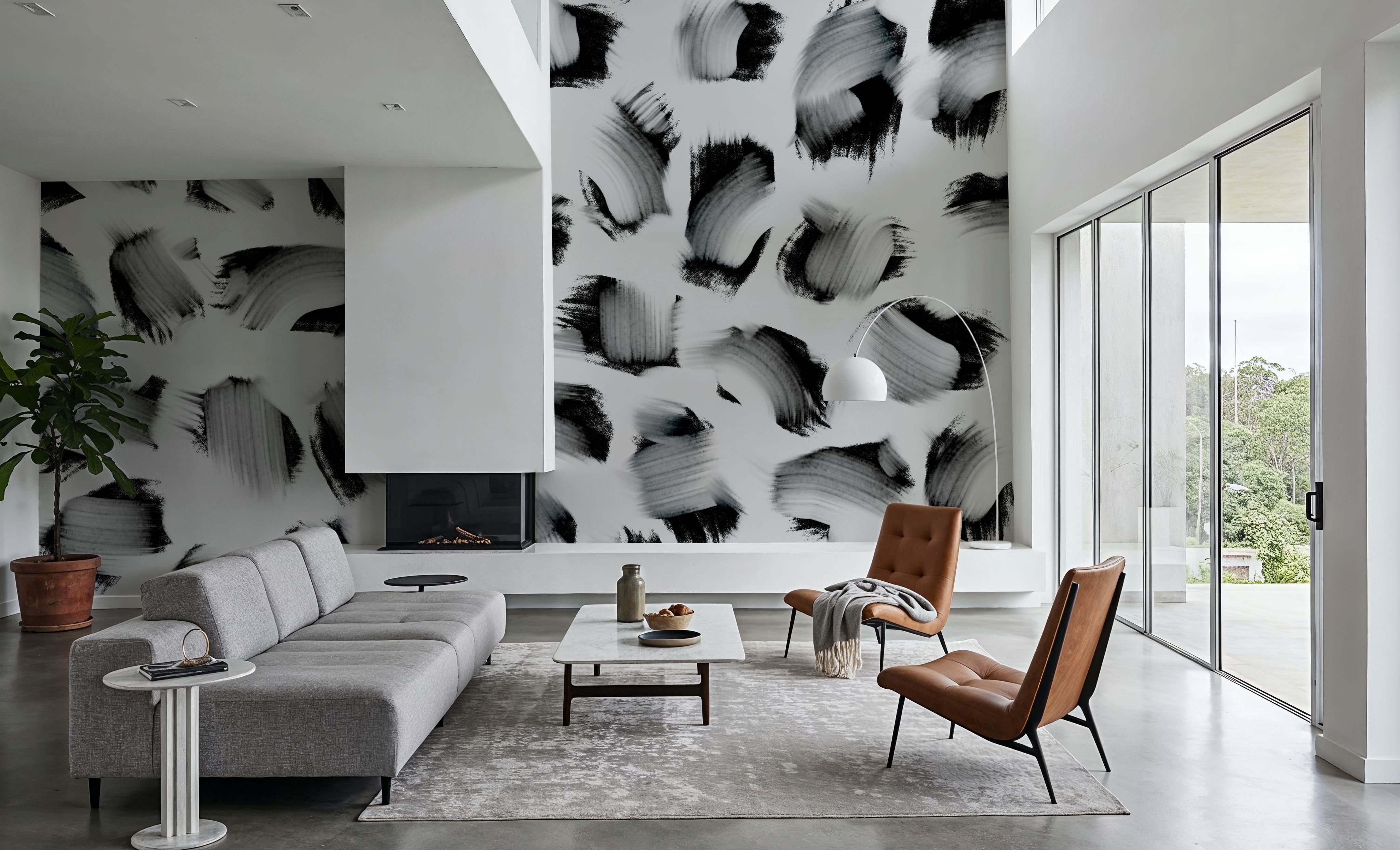 Black and White Strokes