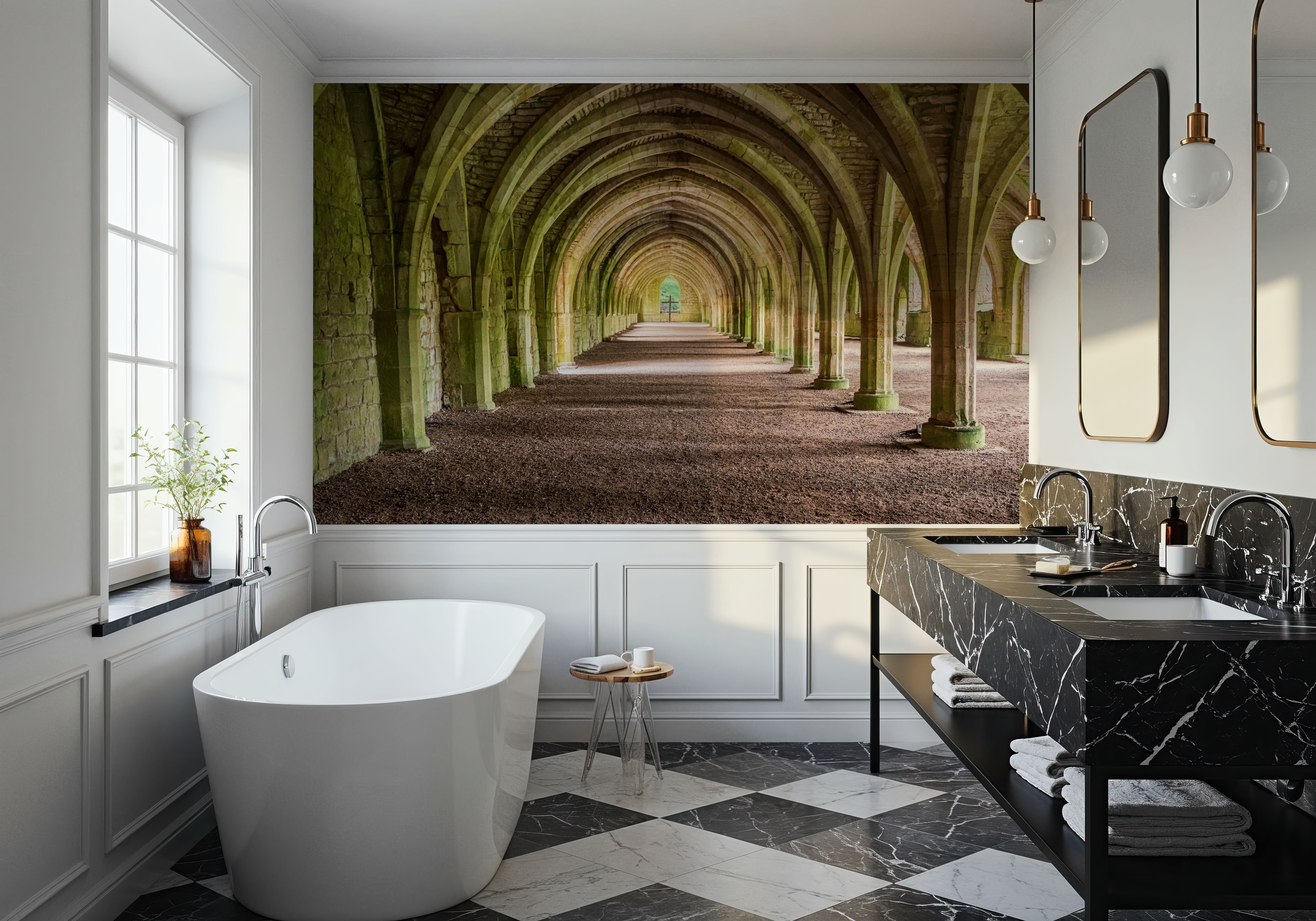 Fountains Abbey Left