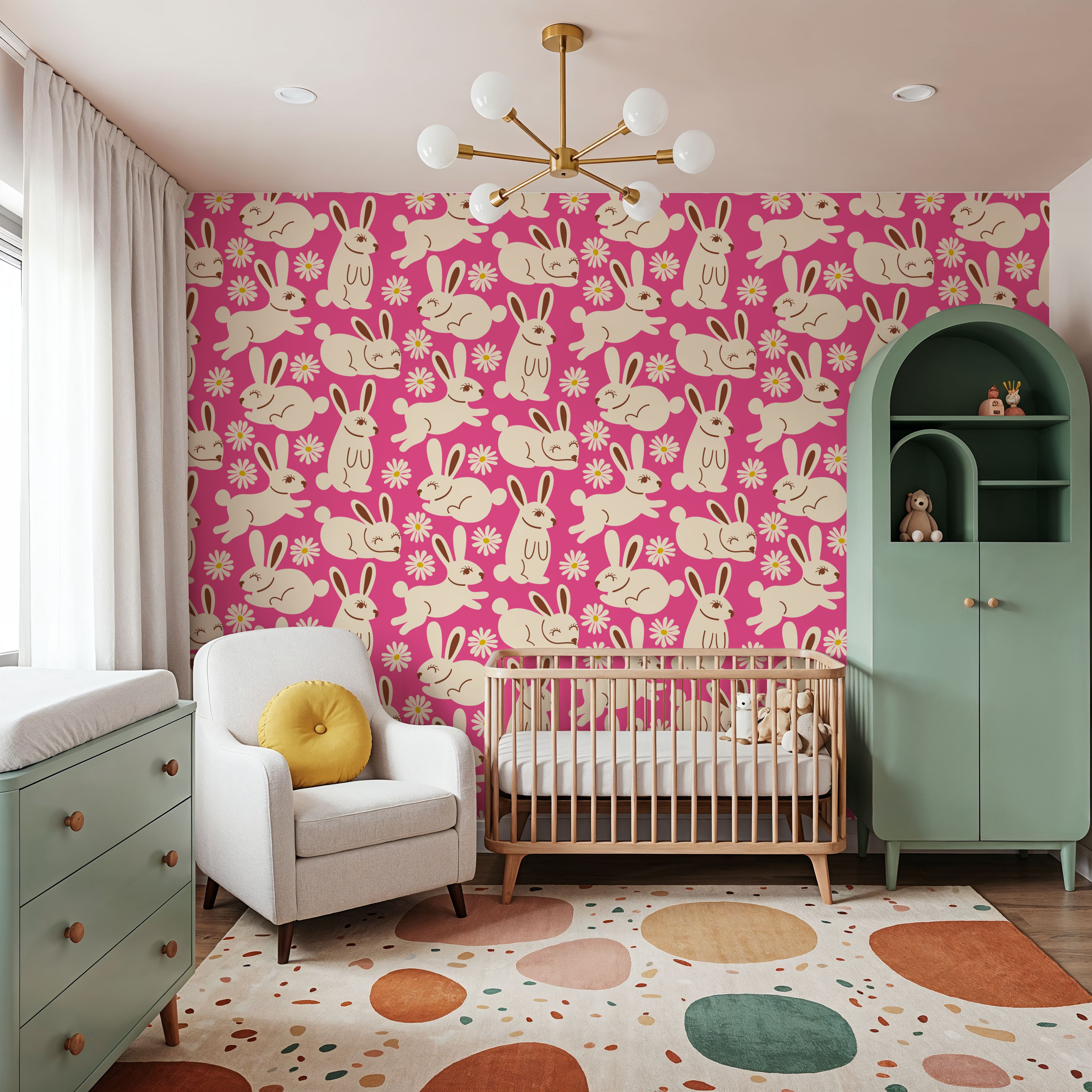 Blissful Bunnies, Neon Pink