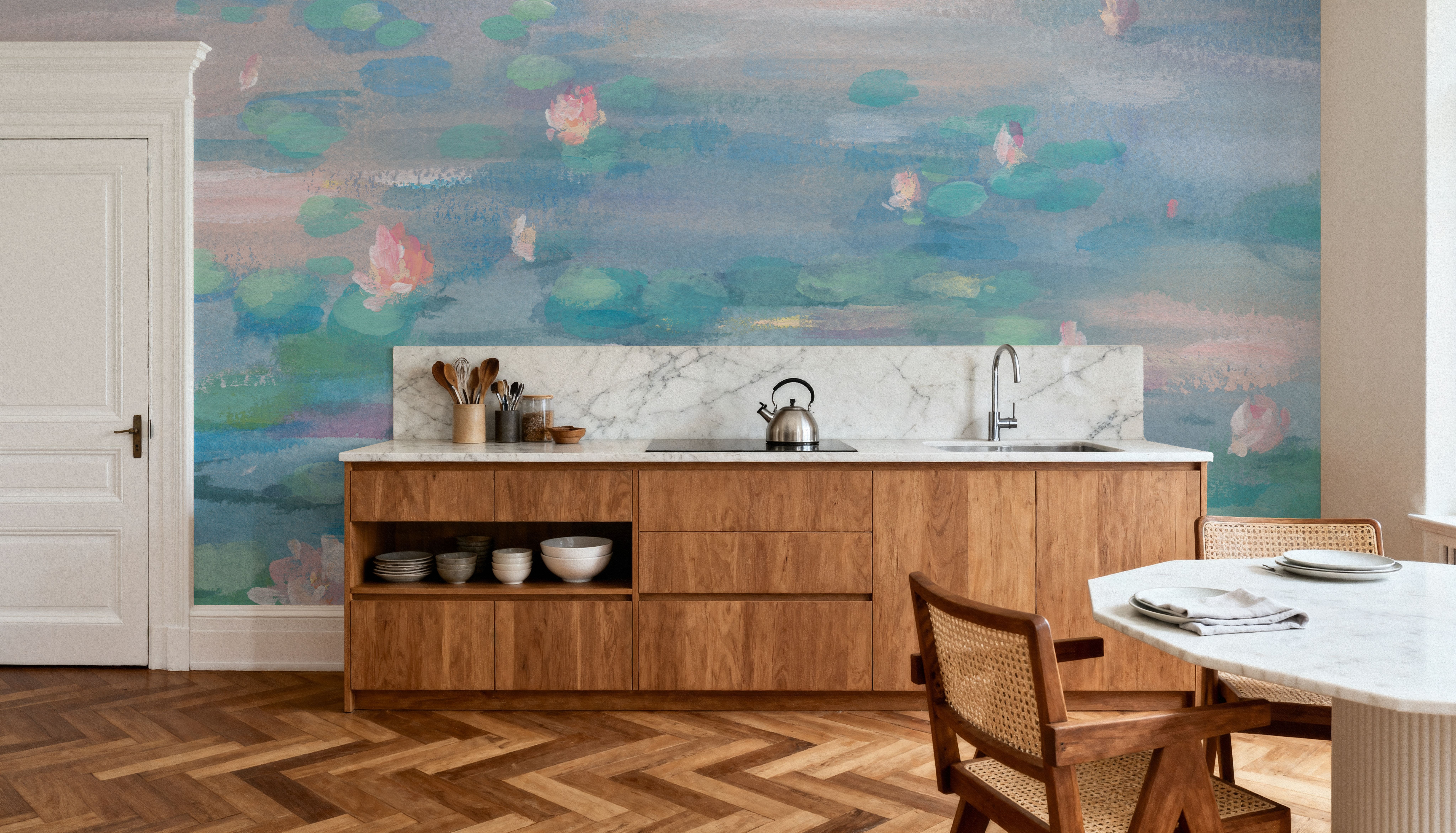 Floating Waterlillies