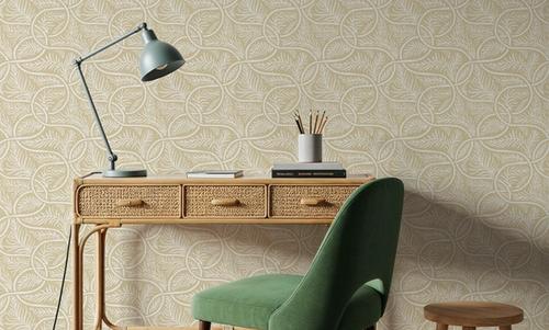Fern Forest, Beige