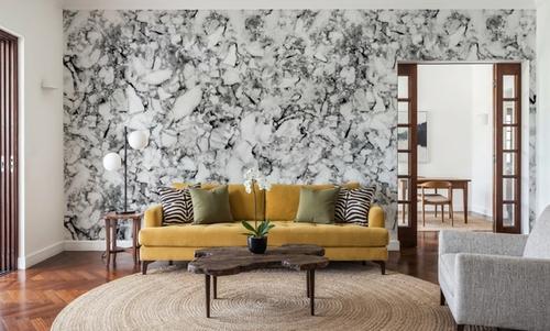 Statement Marble, Black & White