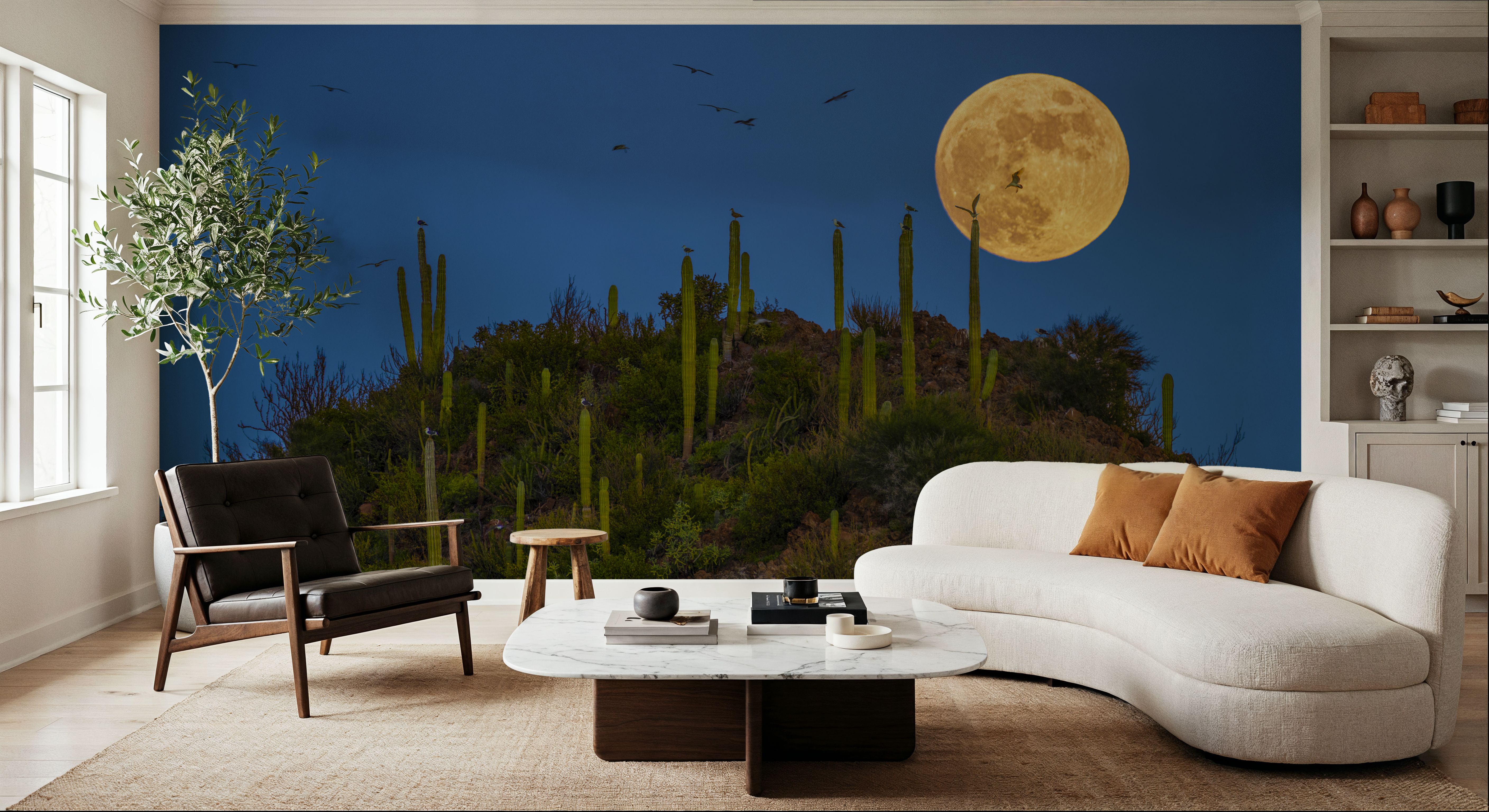 Mexican Full Moon, Papel pintado