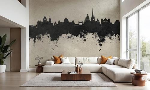 Lausanne Switzerland Skyline Concrete