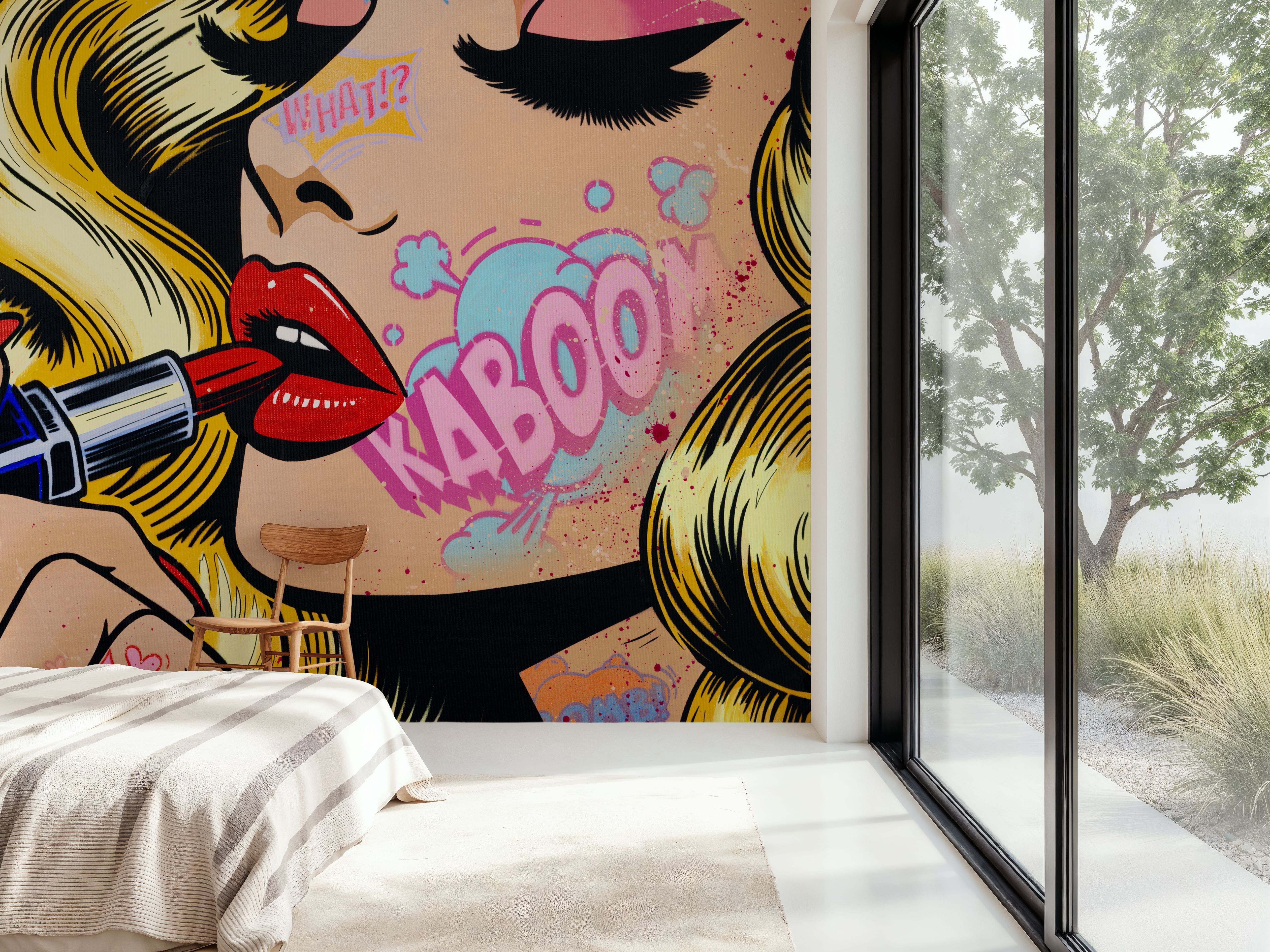 Diva Dynamite, Wallpaper