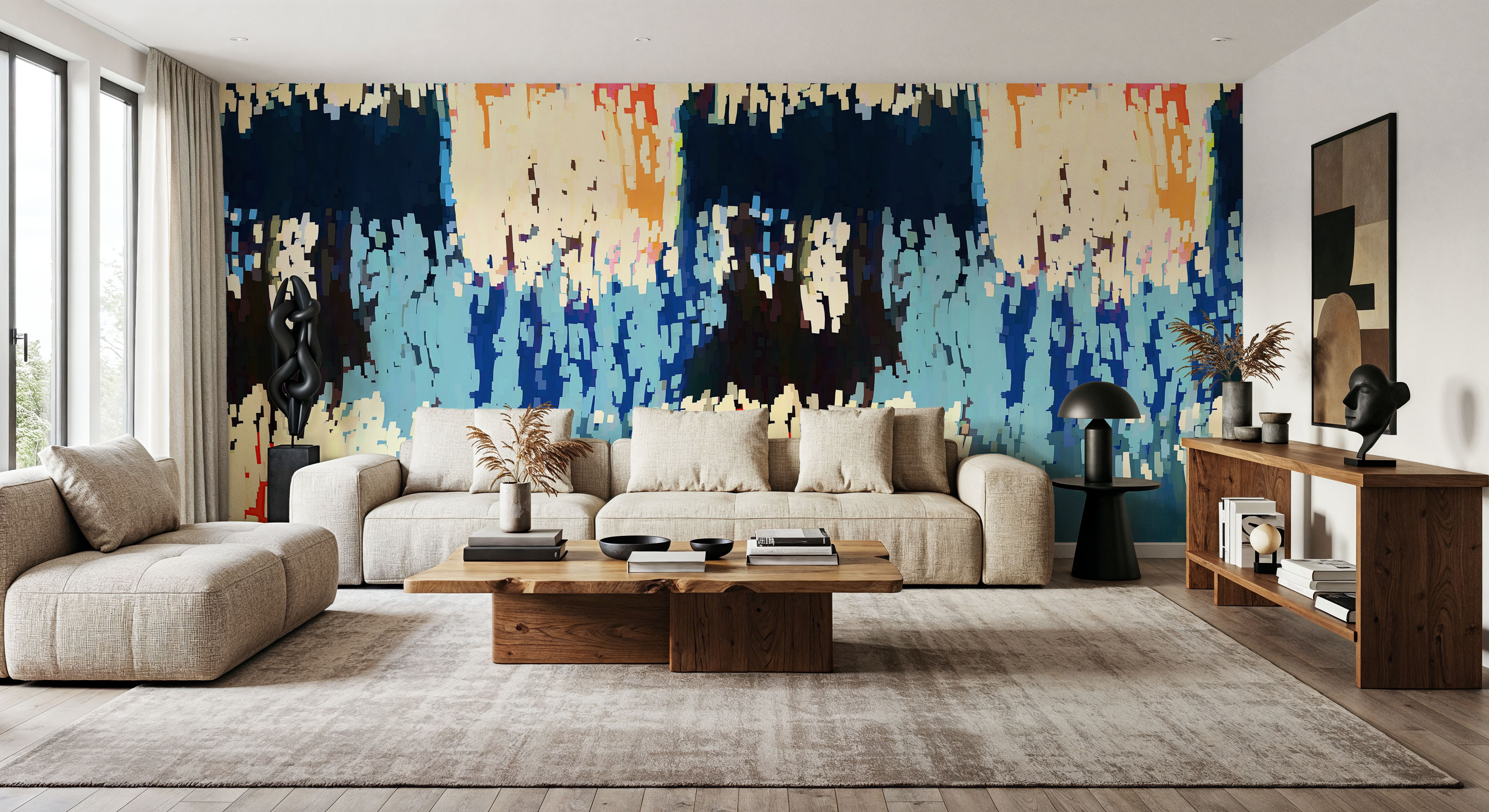 Digital Cascade, Wallpaper