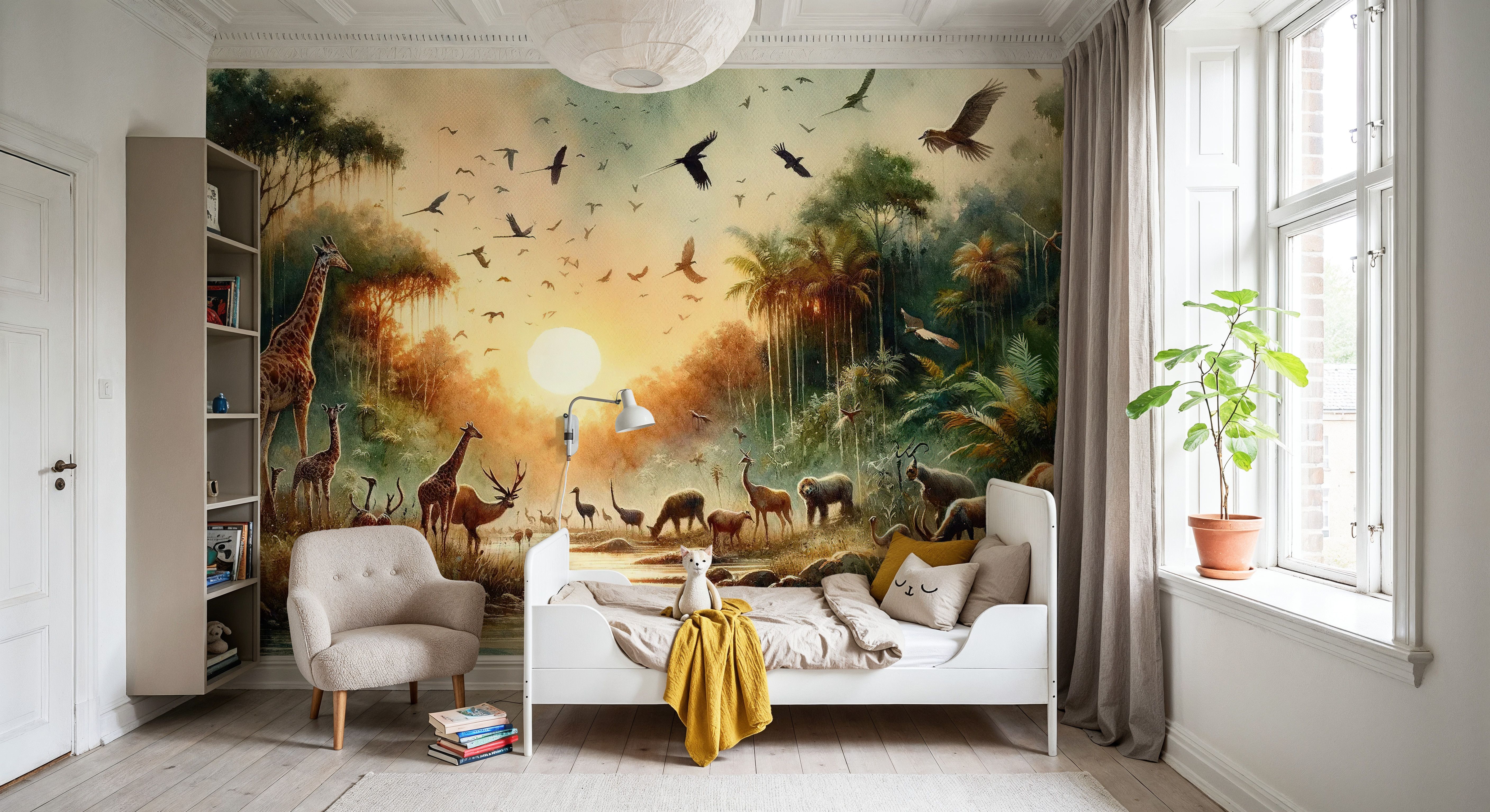 Harmony and Diversity in the Jungle's Heart, Wallpaper