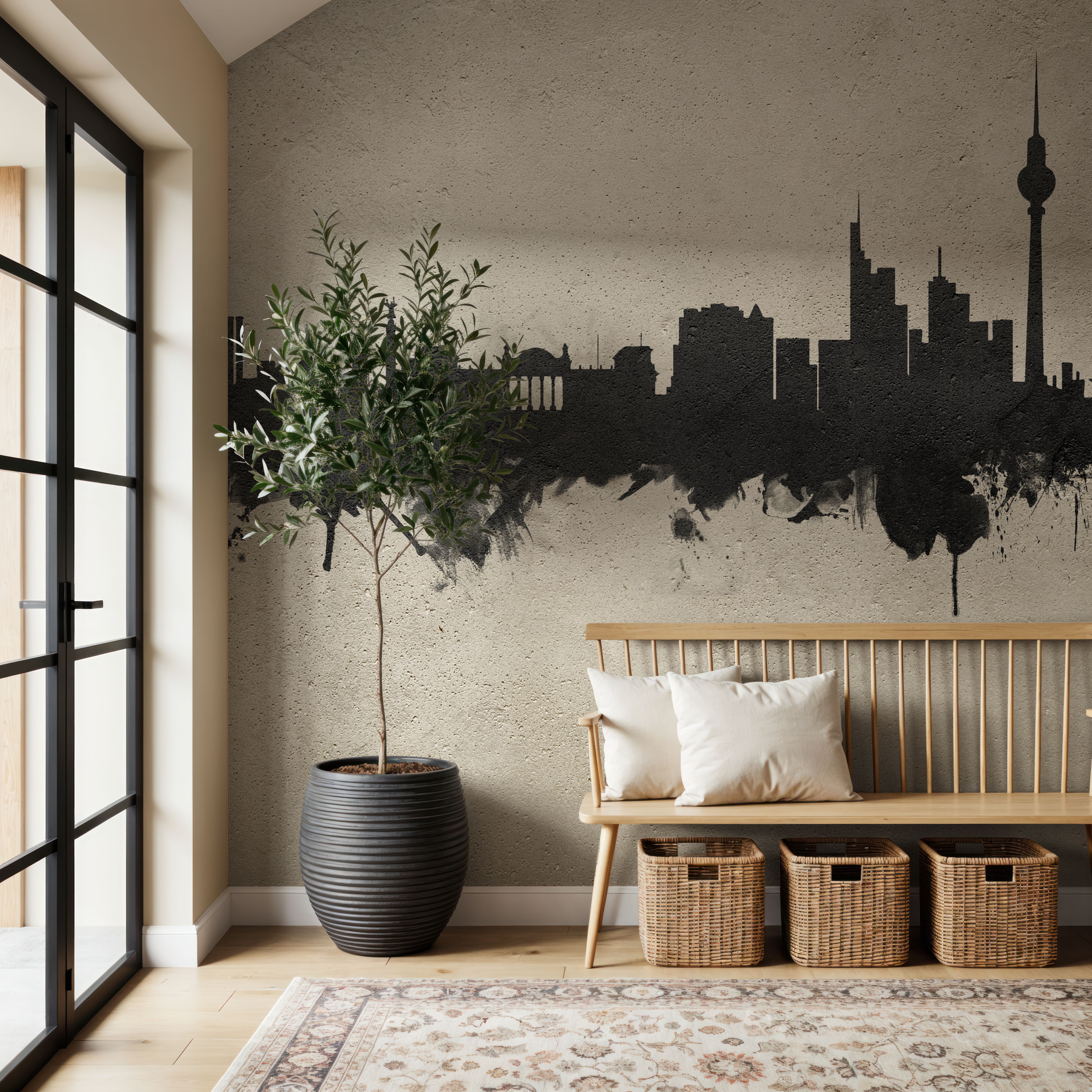 Berlin Skyline Concrete