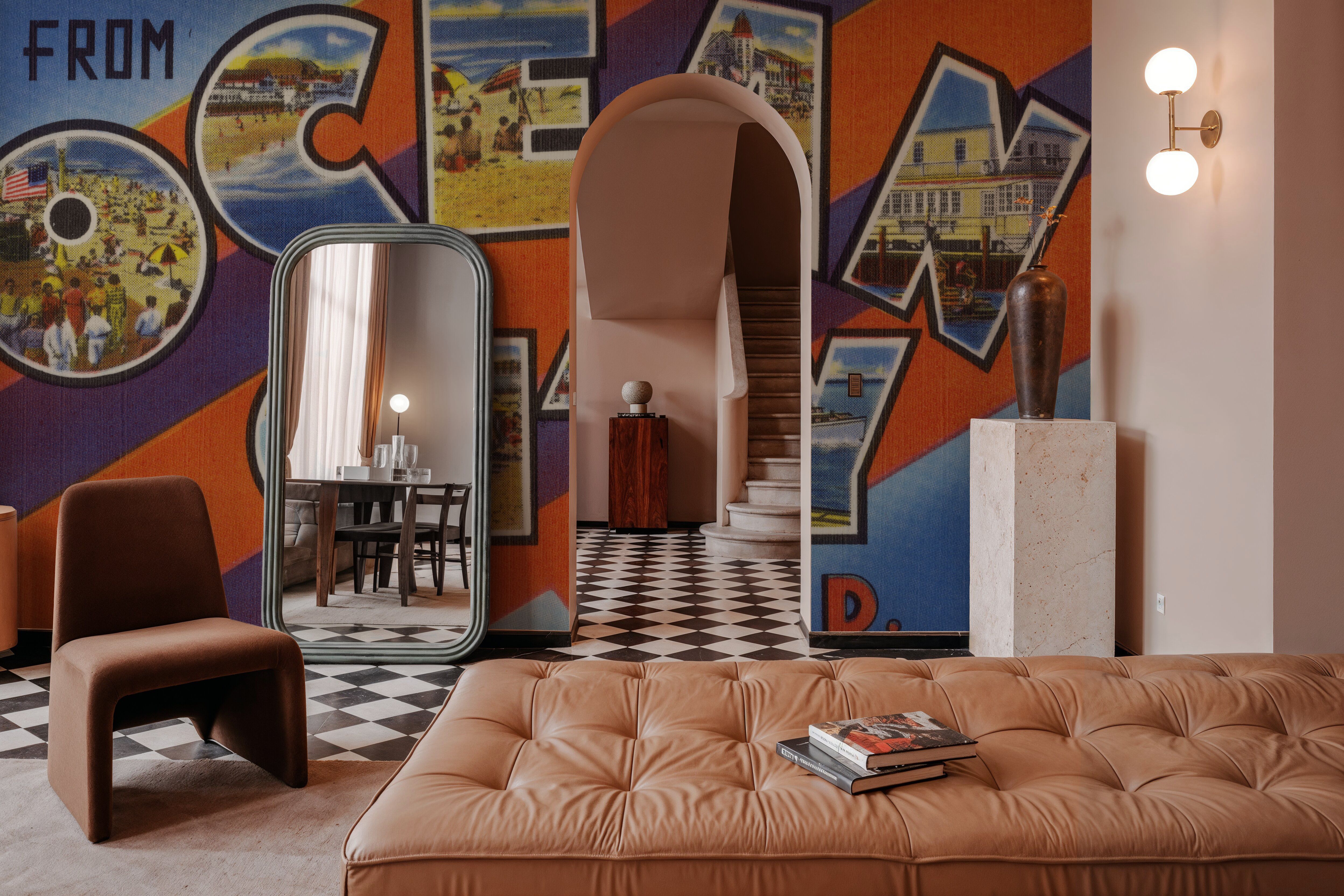 Greetings from Ocean City MD. - Screenprint Postcard