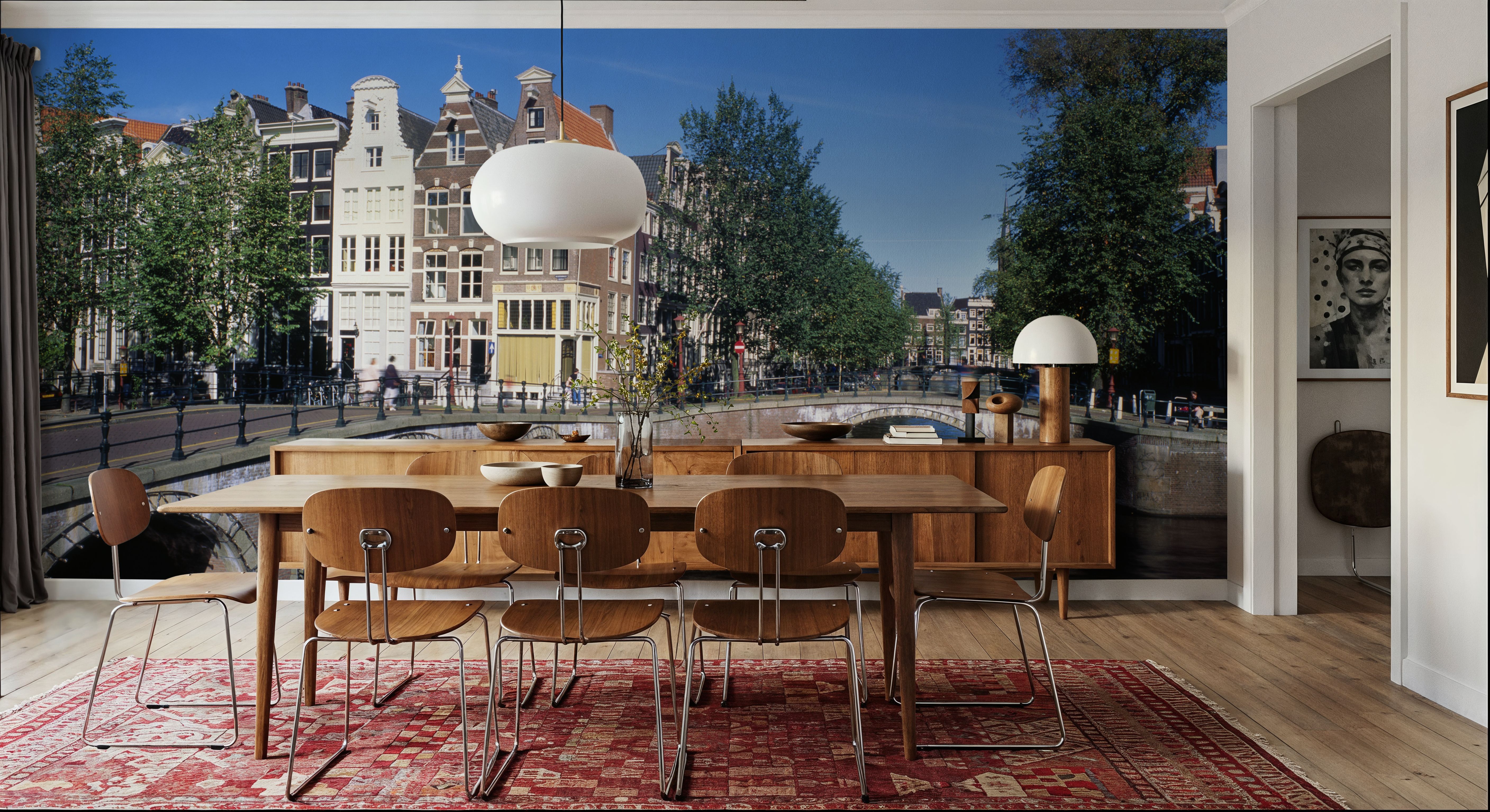 Amsterdam Canal Bridge, Wallpaper