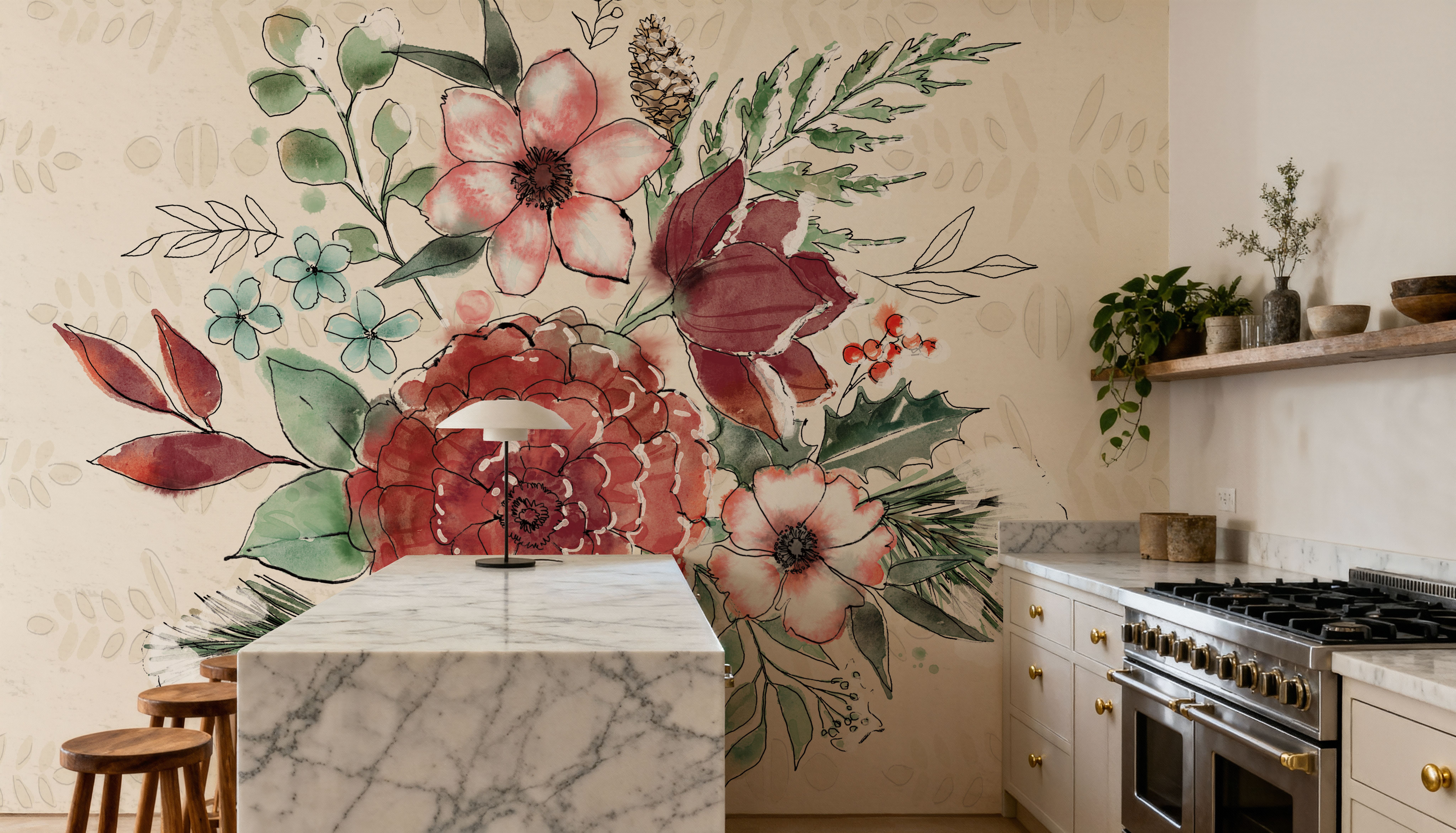 Festive Blooms VI