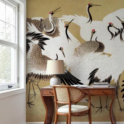 Japanese Flock of Cranes, Butter