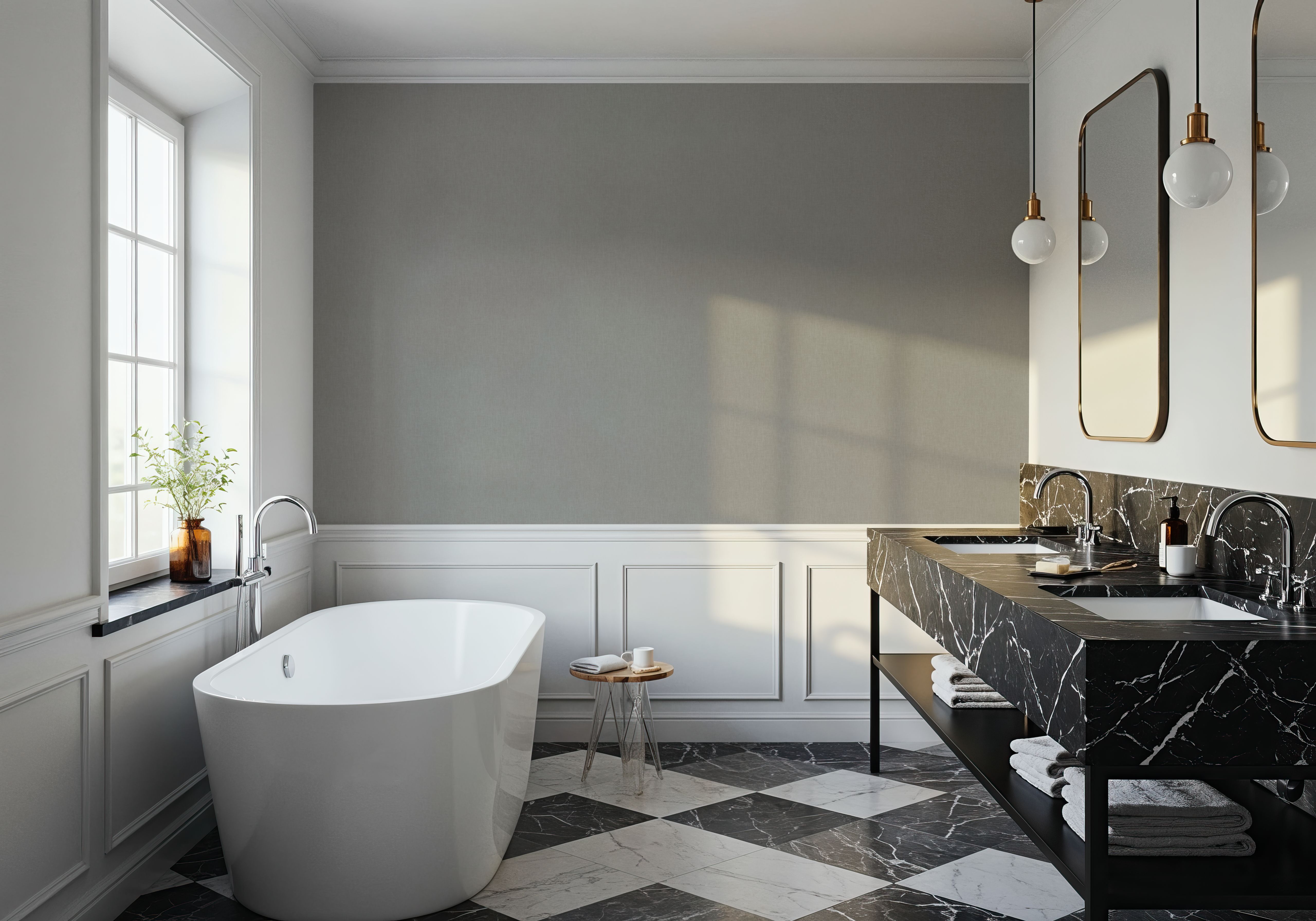 Linen Mist Neutral Collection, Stone