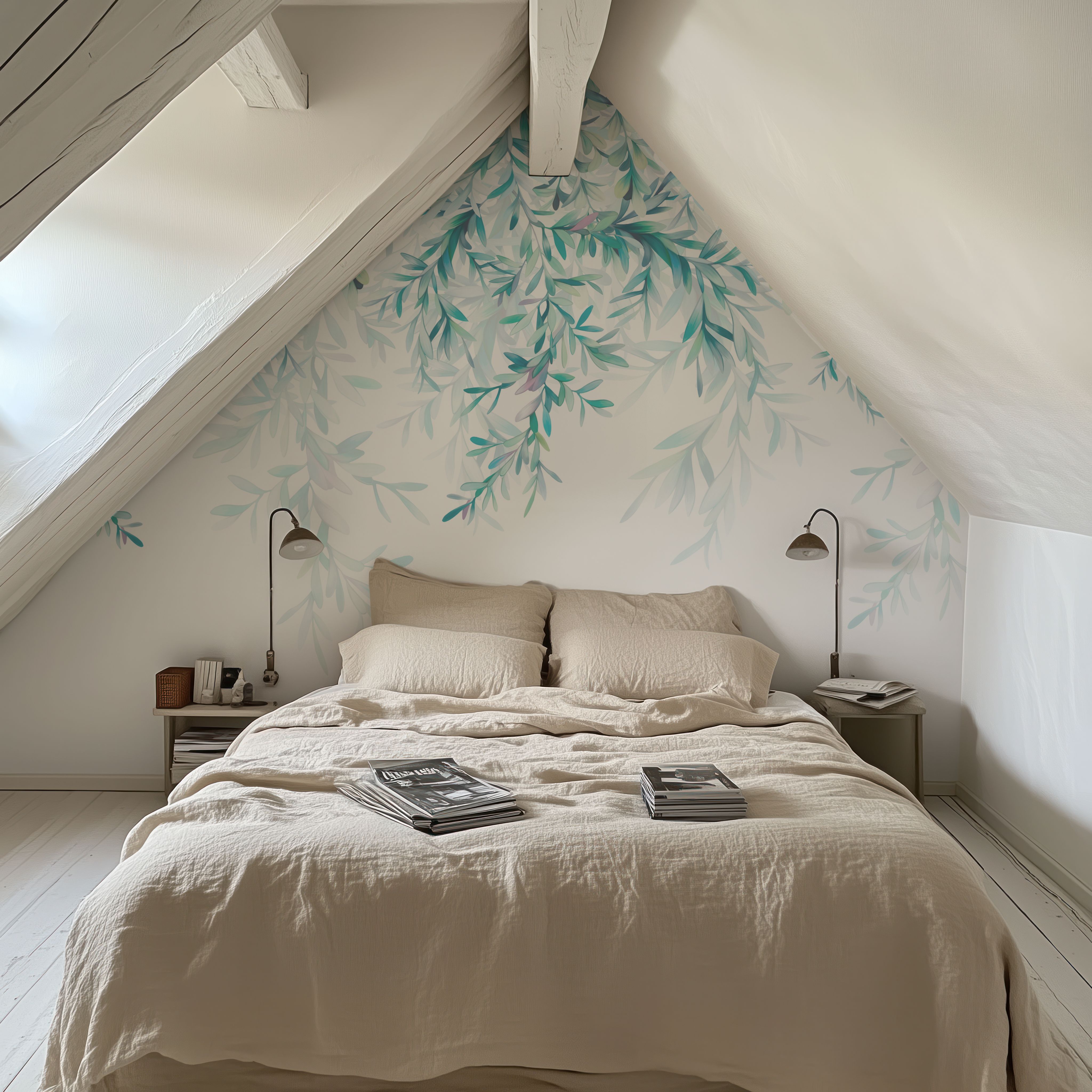 Lush Canopy, Bright, Papel de parede