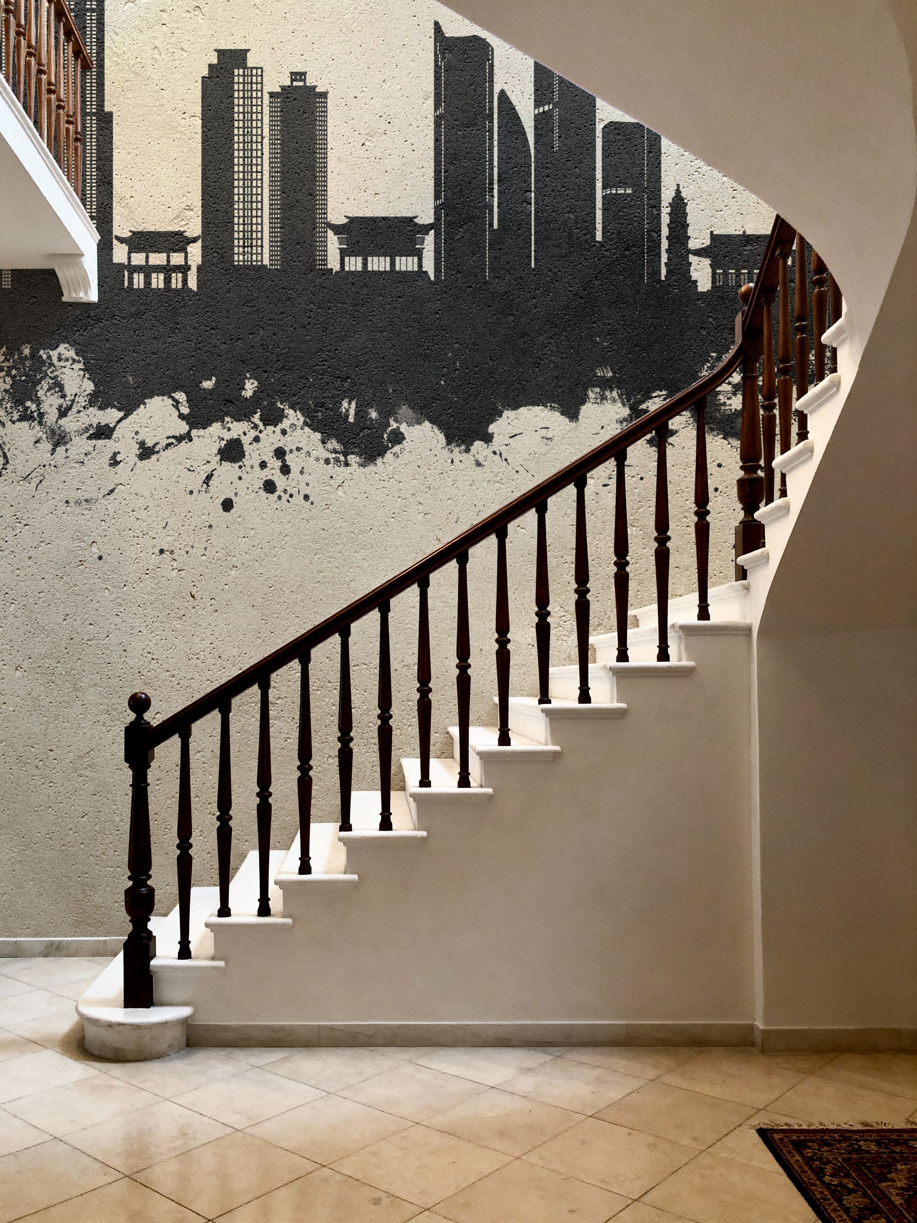 Busan South Korea Skyline Concrete