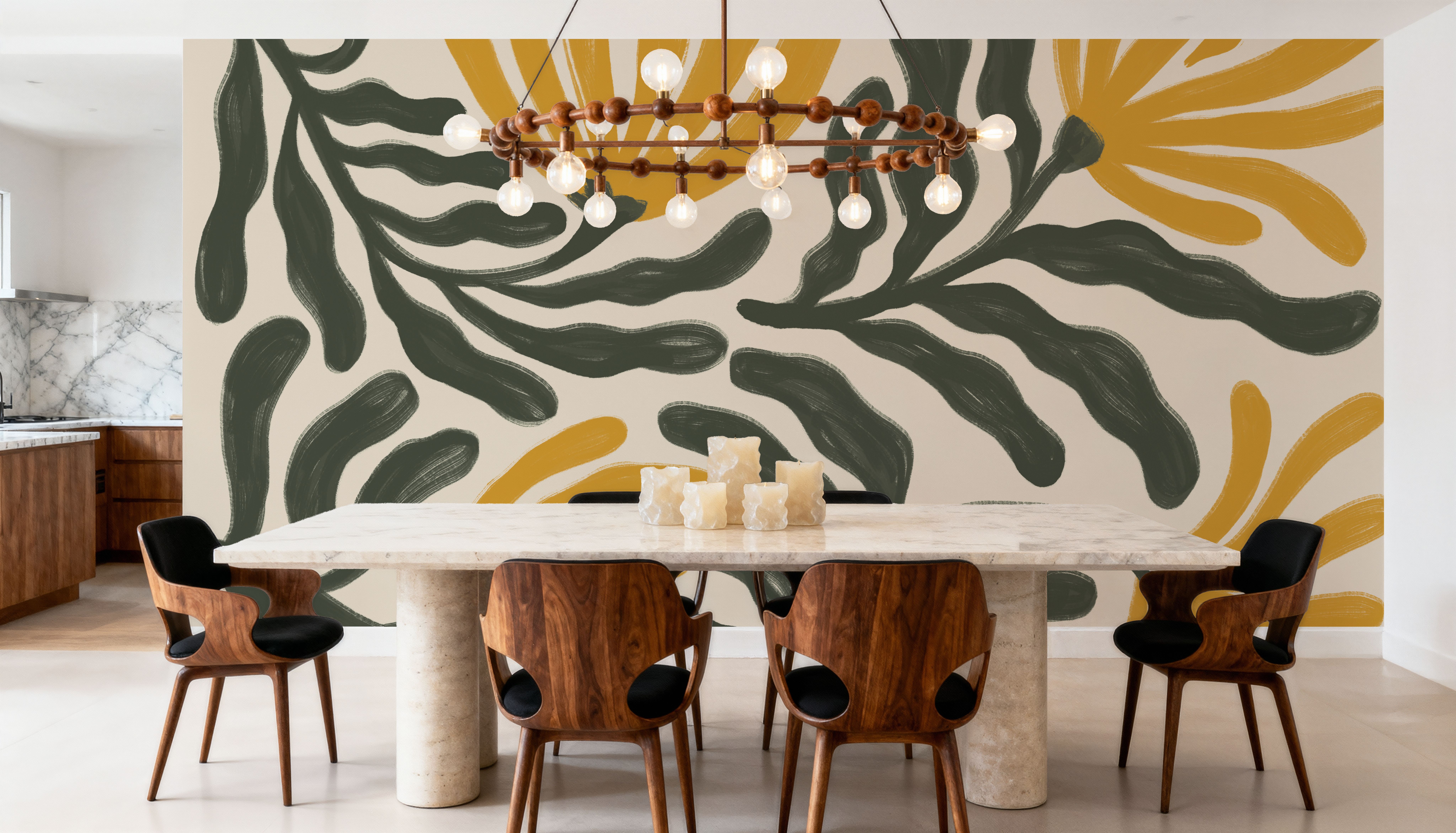 Simple Petals I Yellow