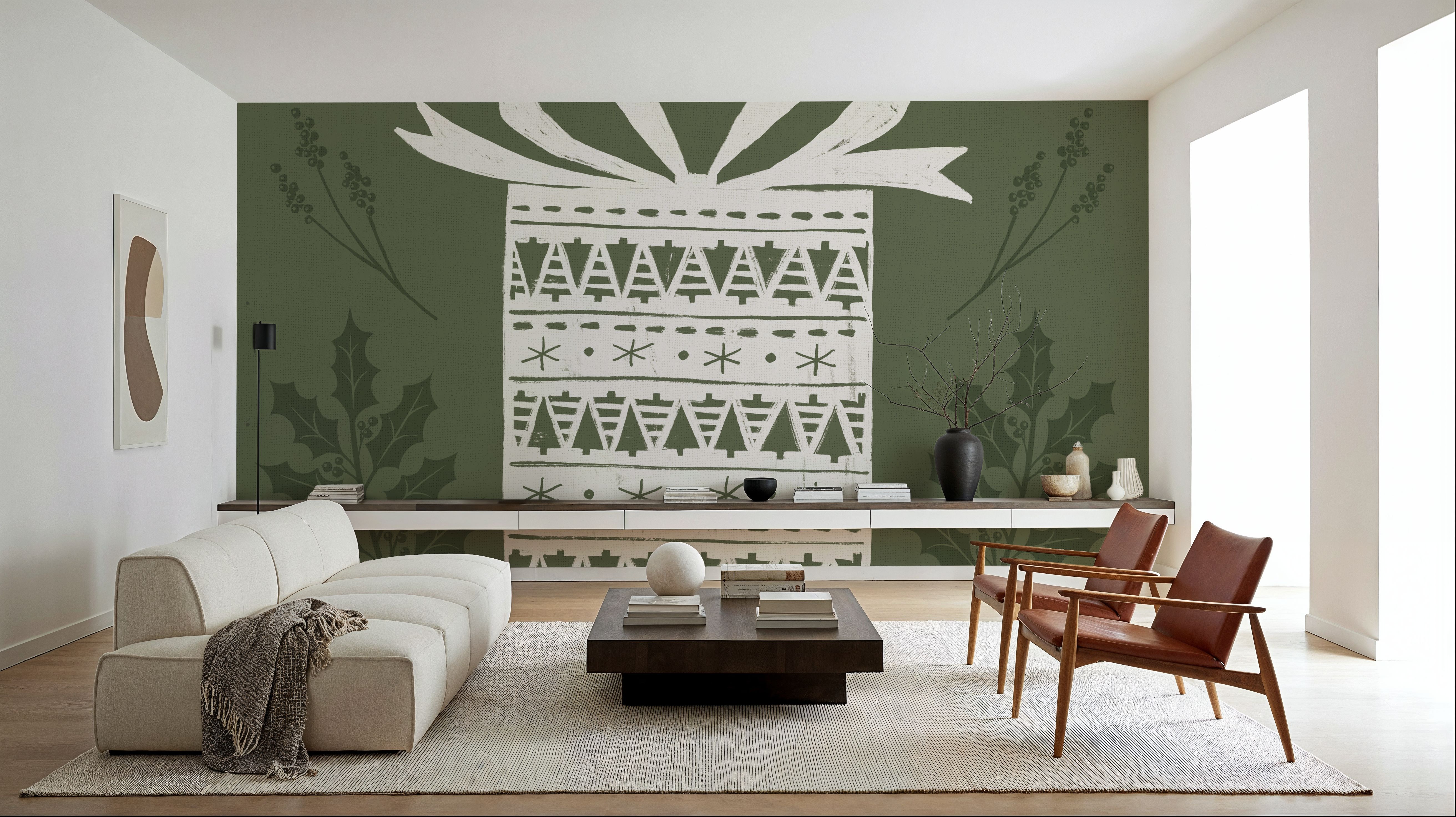 Holiday Form I, Wallpaper