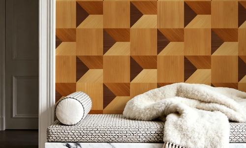 Illusion Box Marquetry, Mahogny
