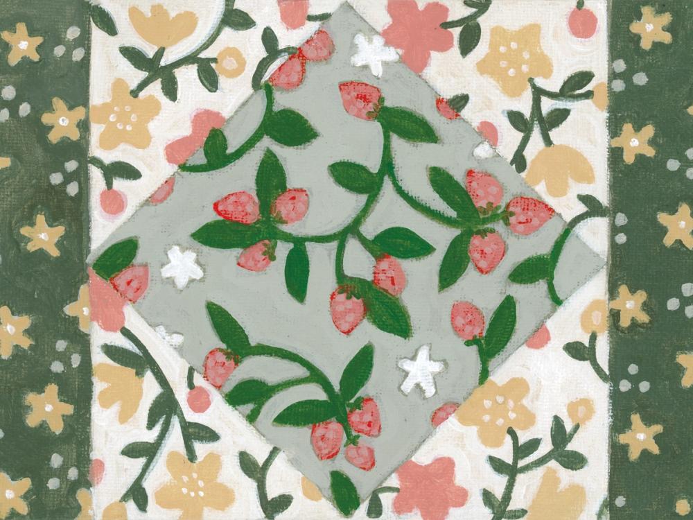 Quilted Floral II