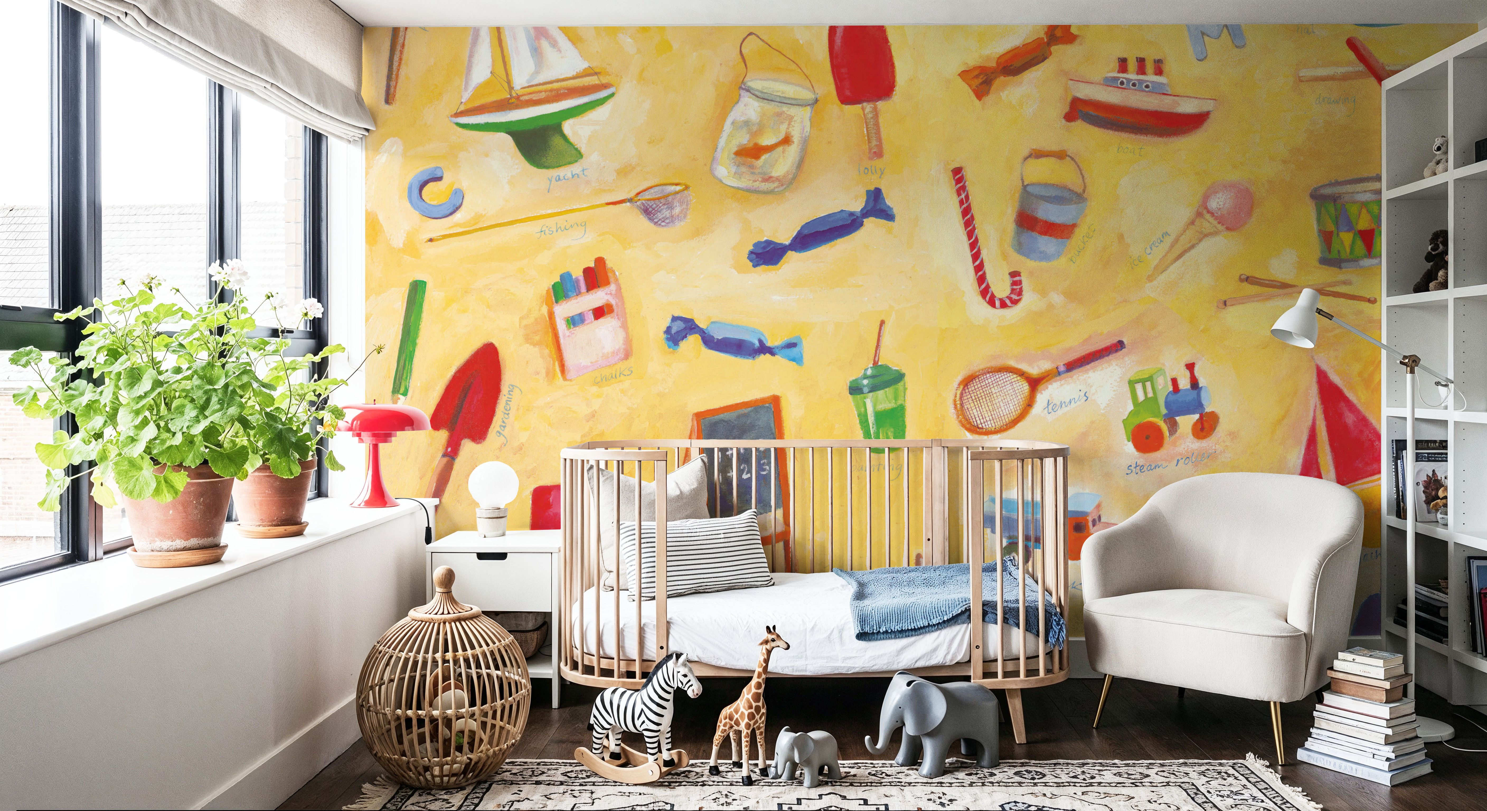 Kids Play, Papier peint