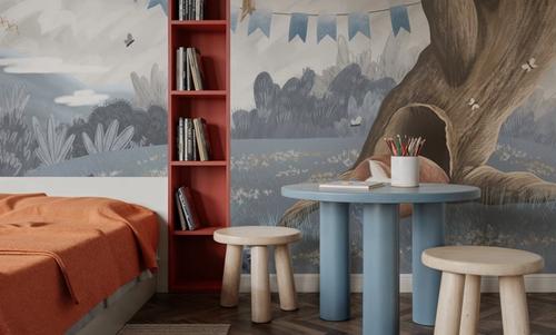 Oak Hill Slumber, Sky Blue