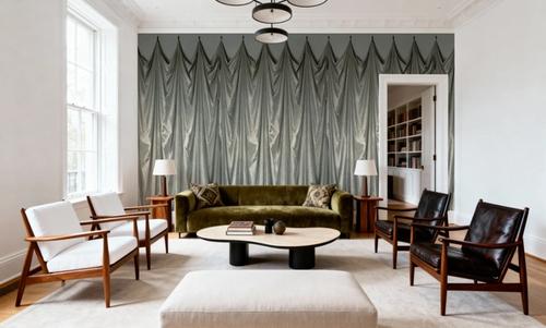 Medici Drapes, Sage