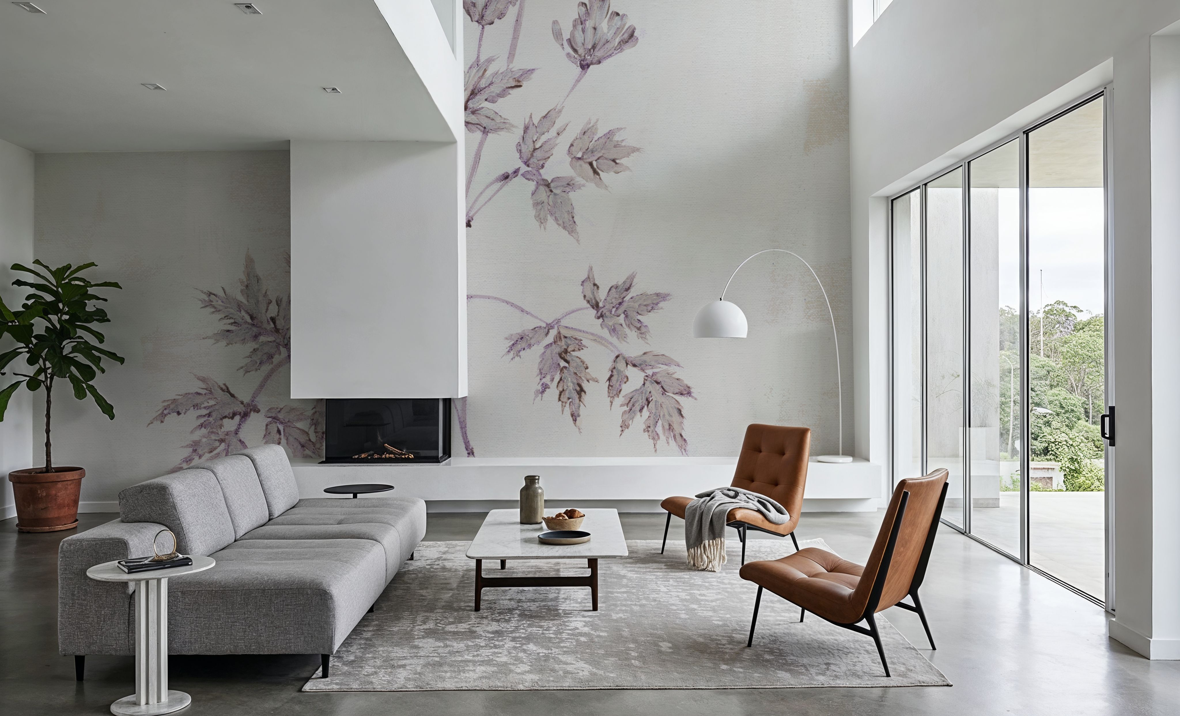 Delicate Meadow IV, Wallpaper