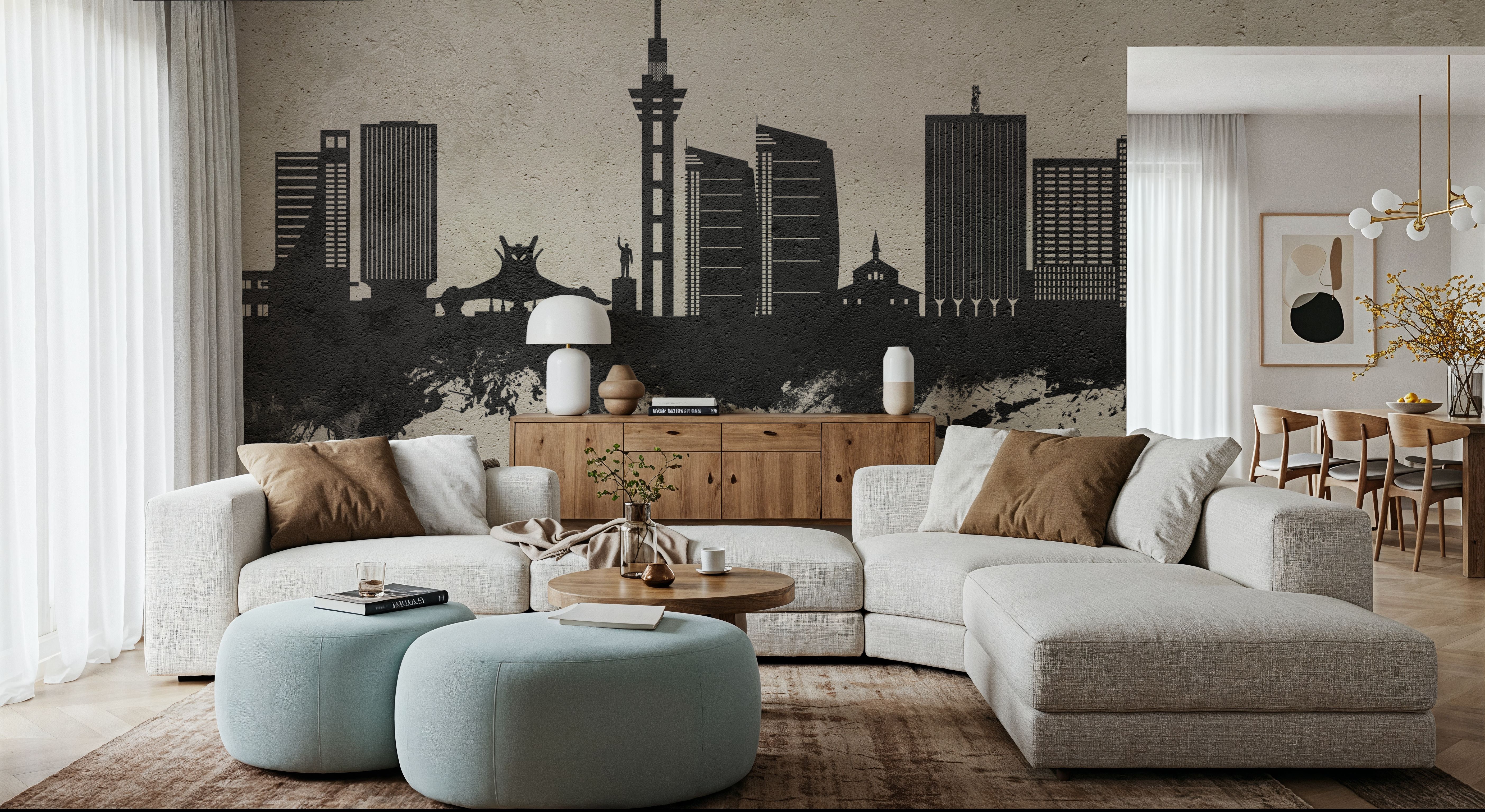 Kinshasa Skyline Concrete