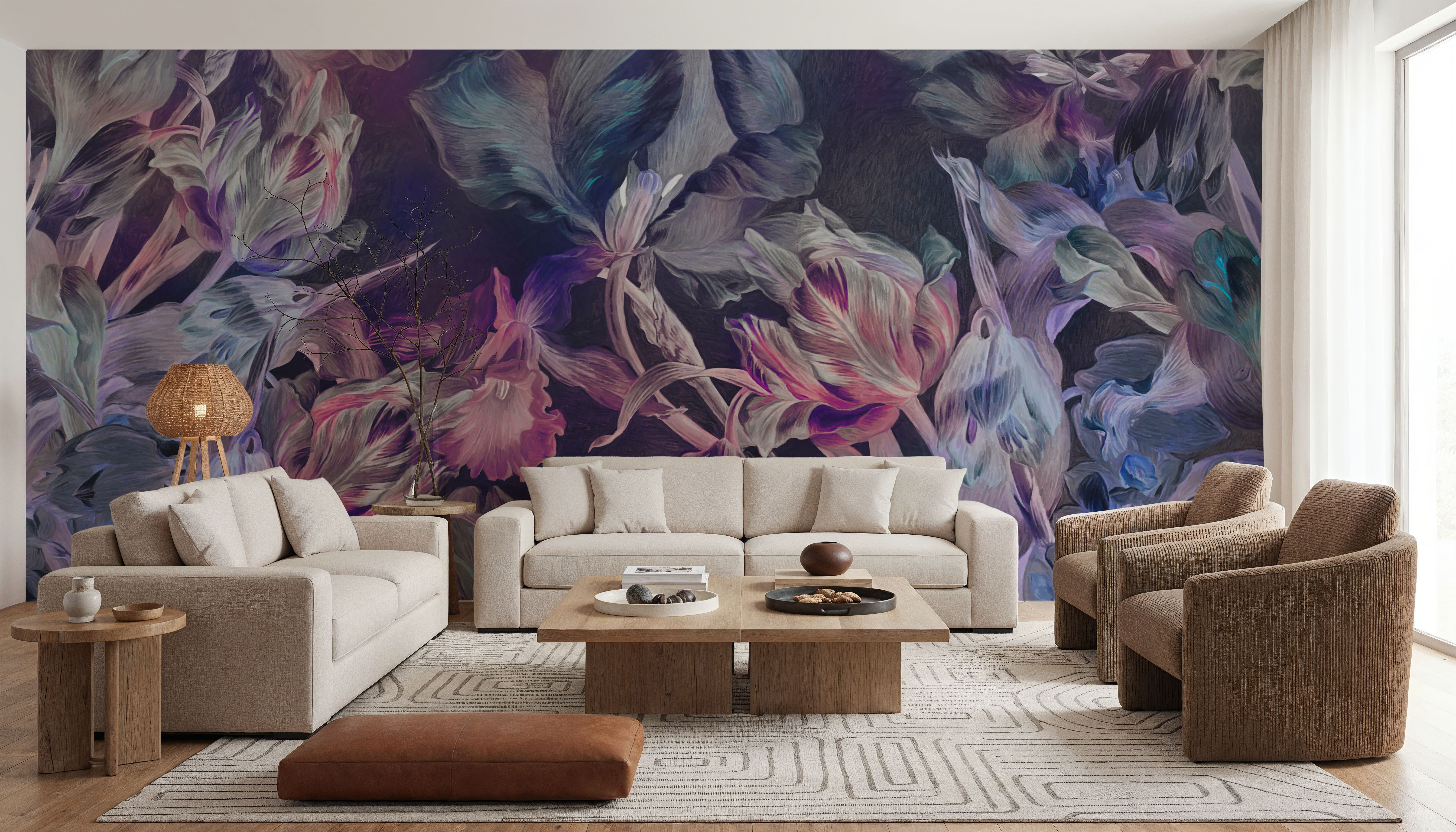 Tulips Feast, Purple