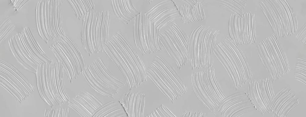 Stylized Brush Strokes, Grey