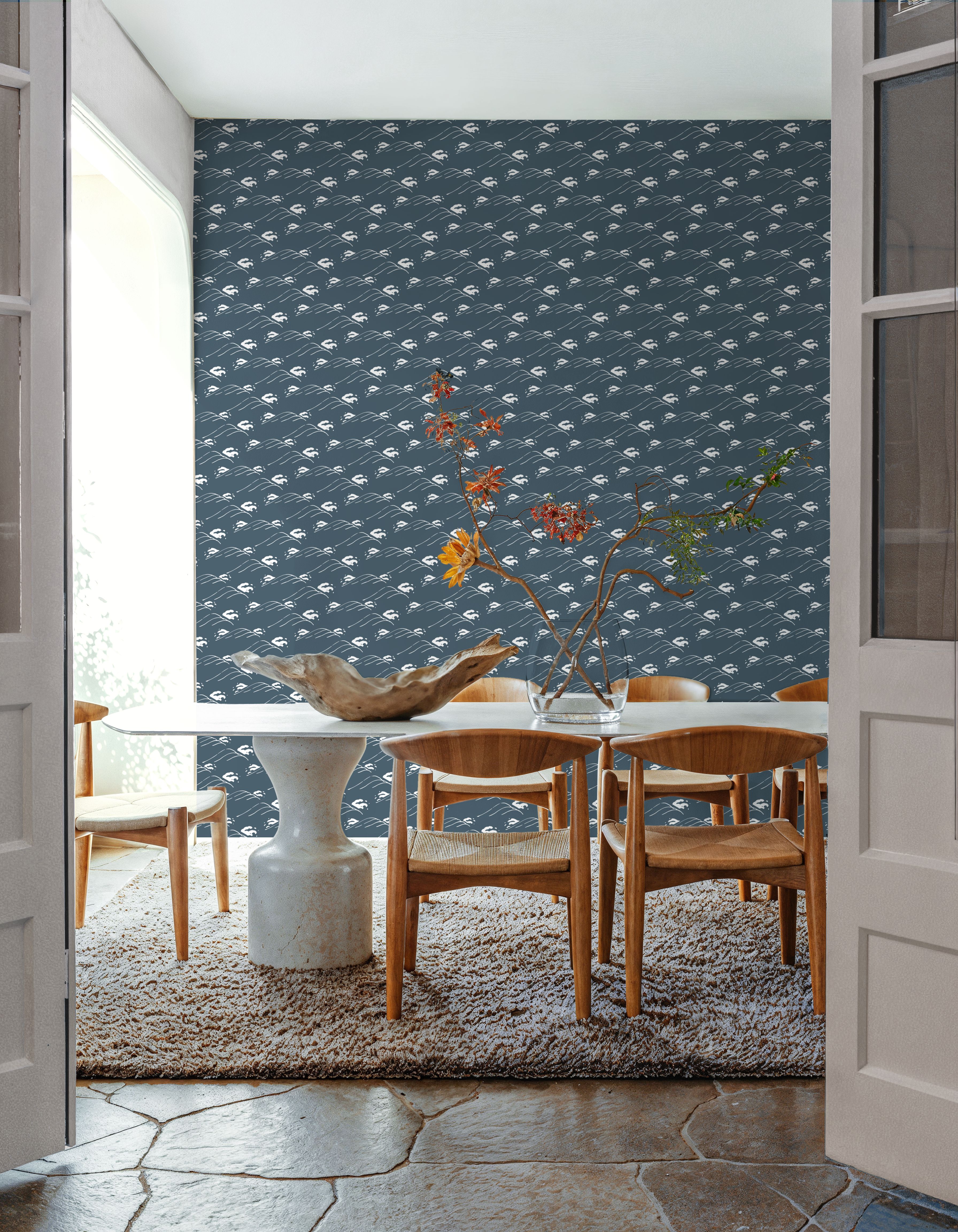 Blue Yama, Wallpaper