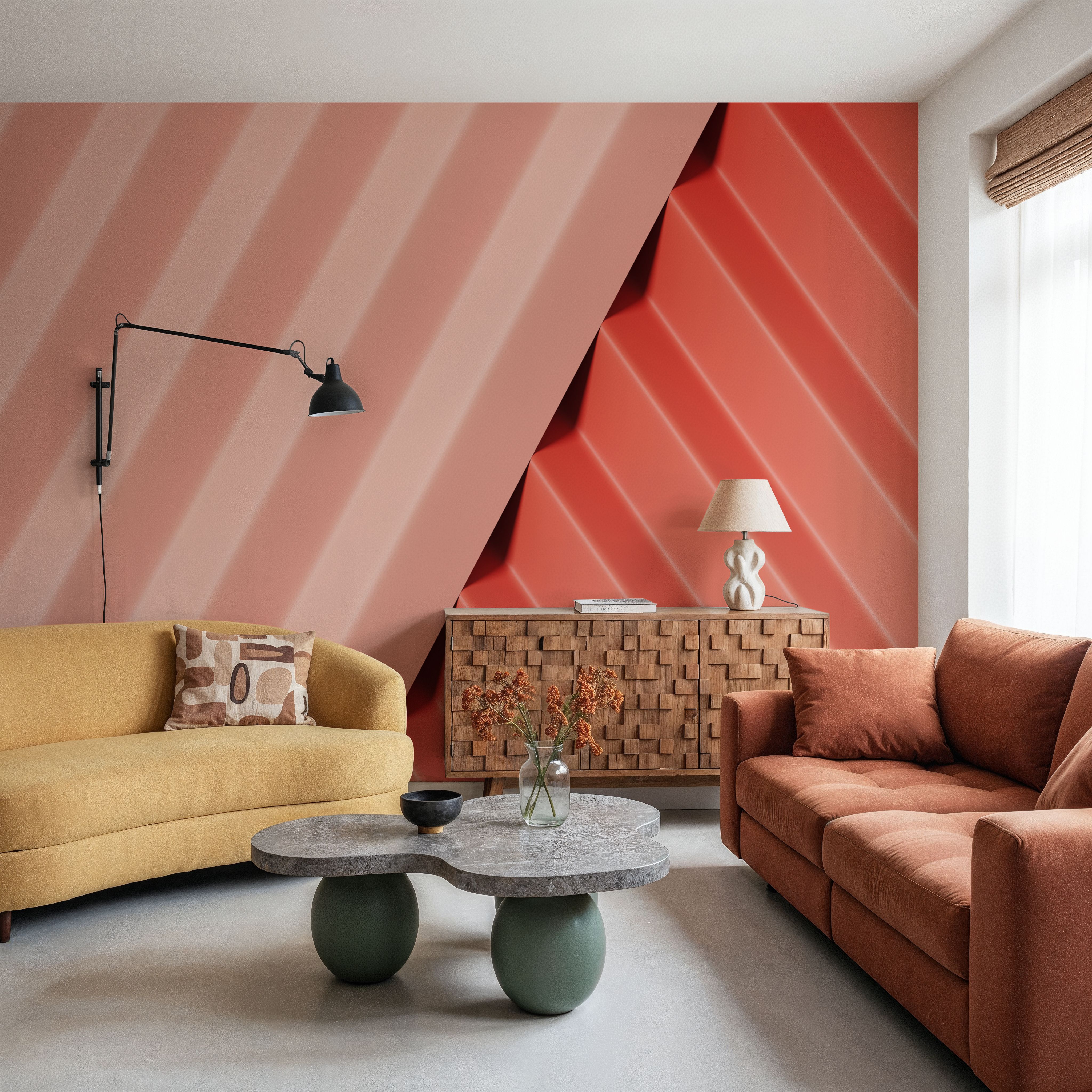 Pleated Coral