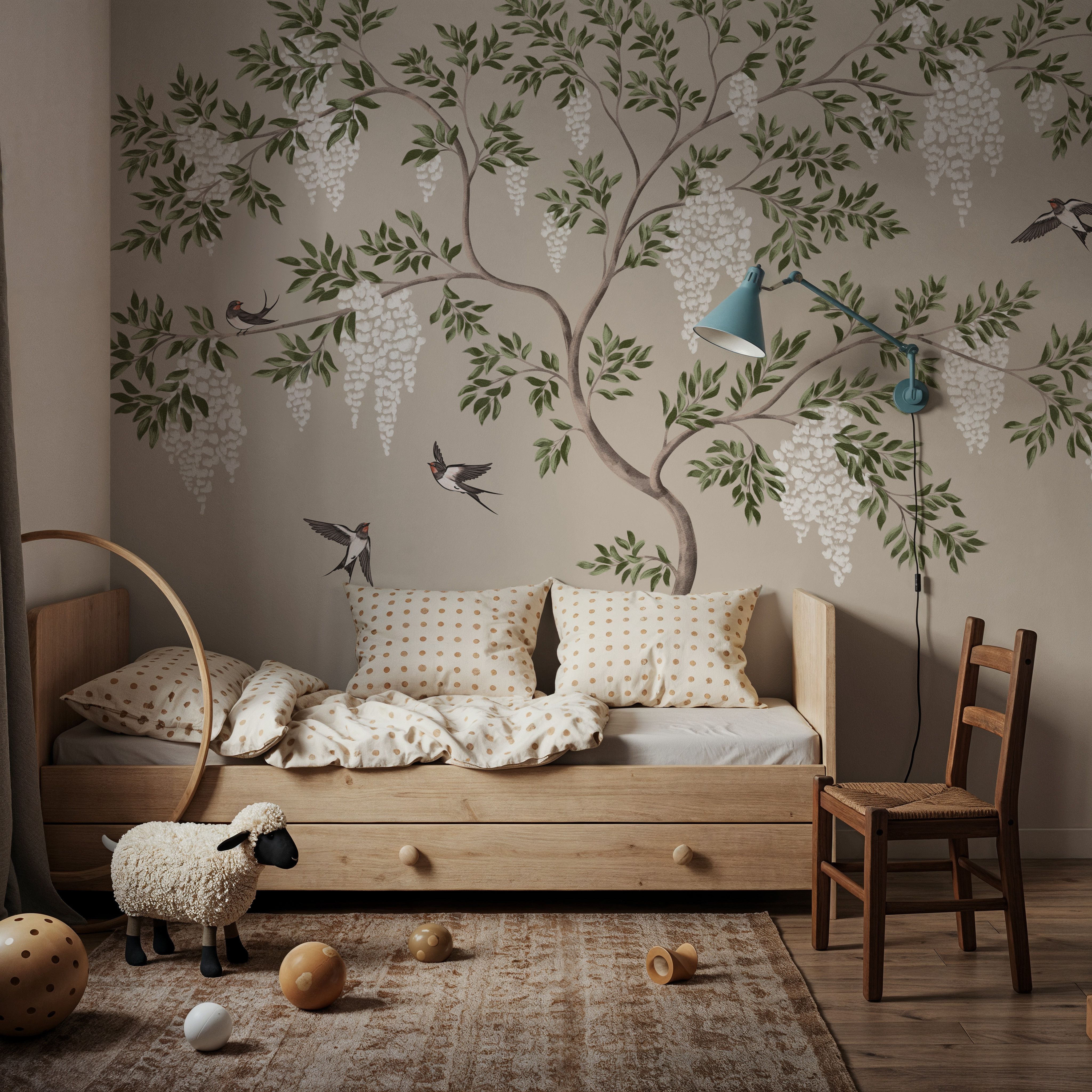 Beyond the Wisteria, Beige