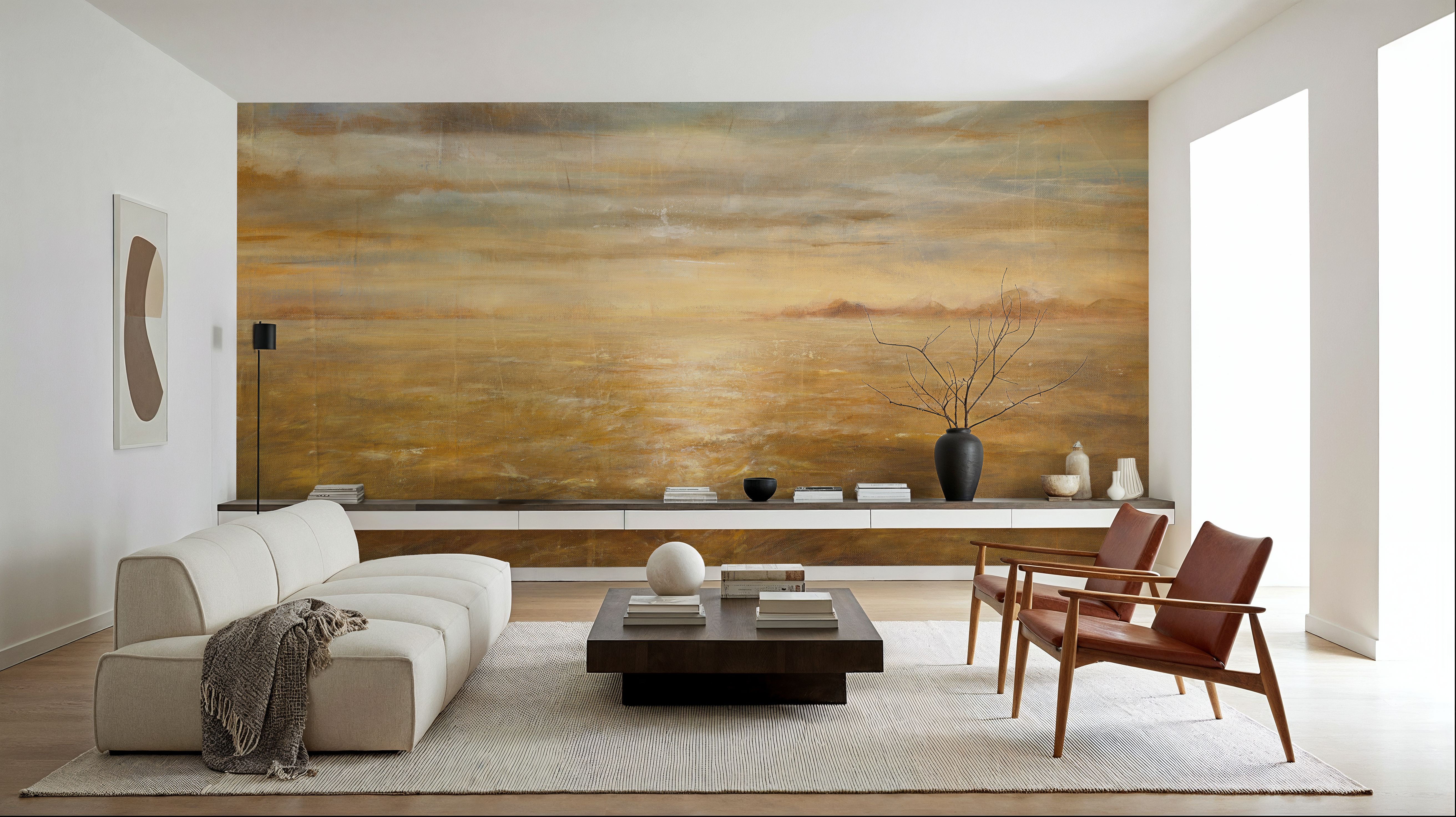 Serene Sea I Gold