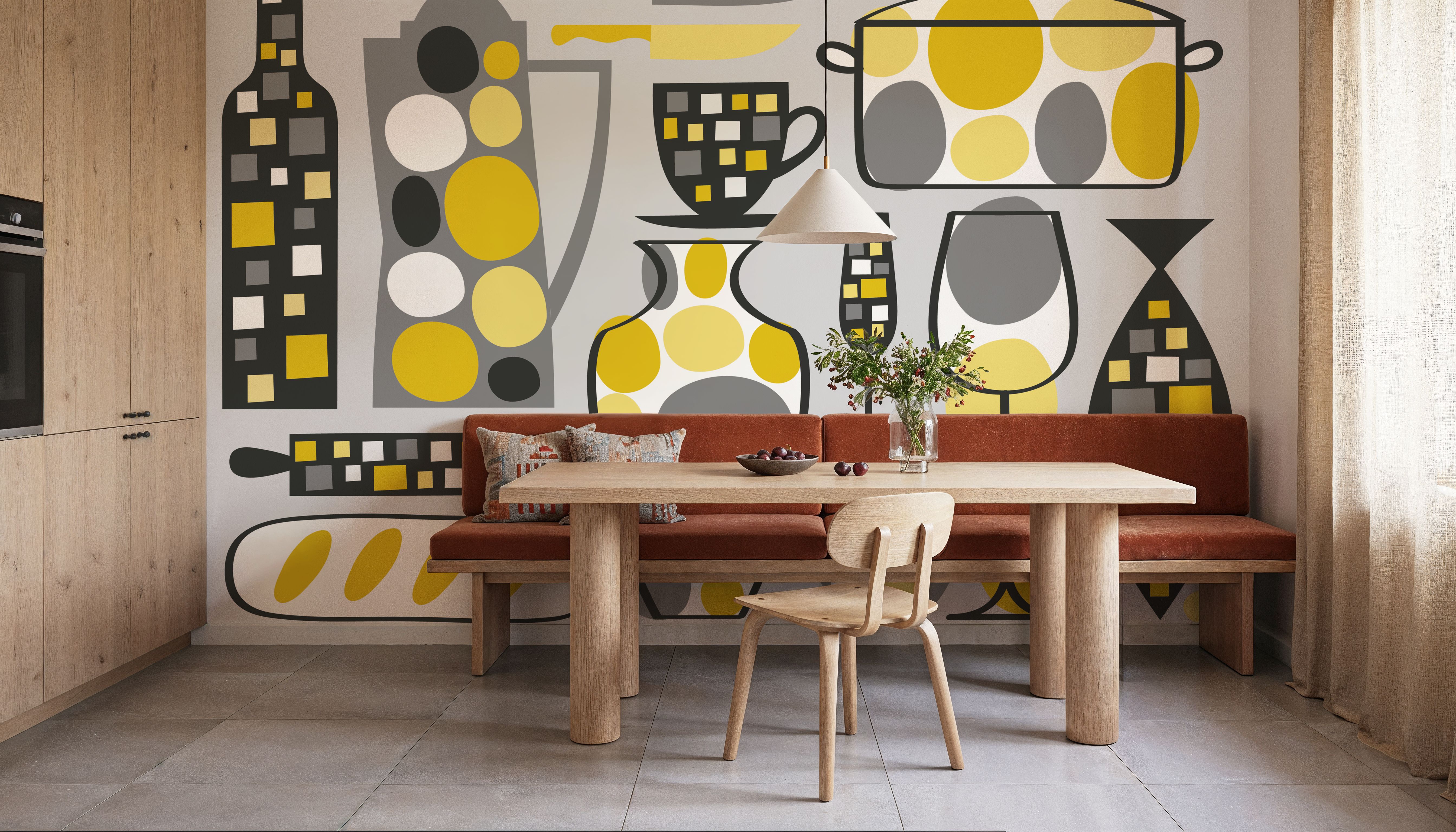 Retro Kitchen Marbles