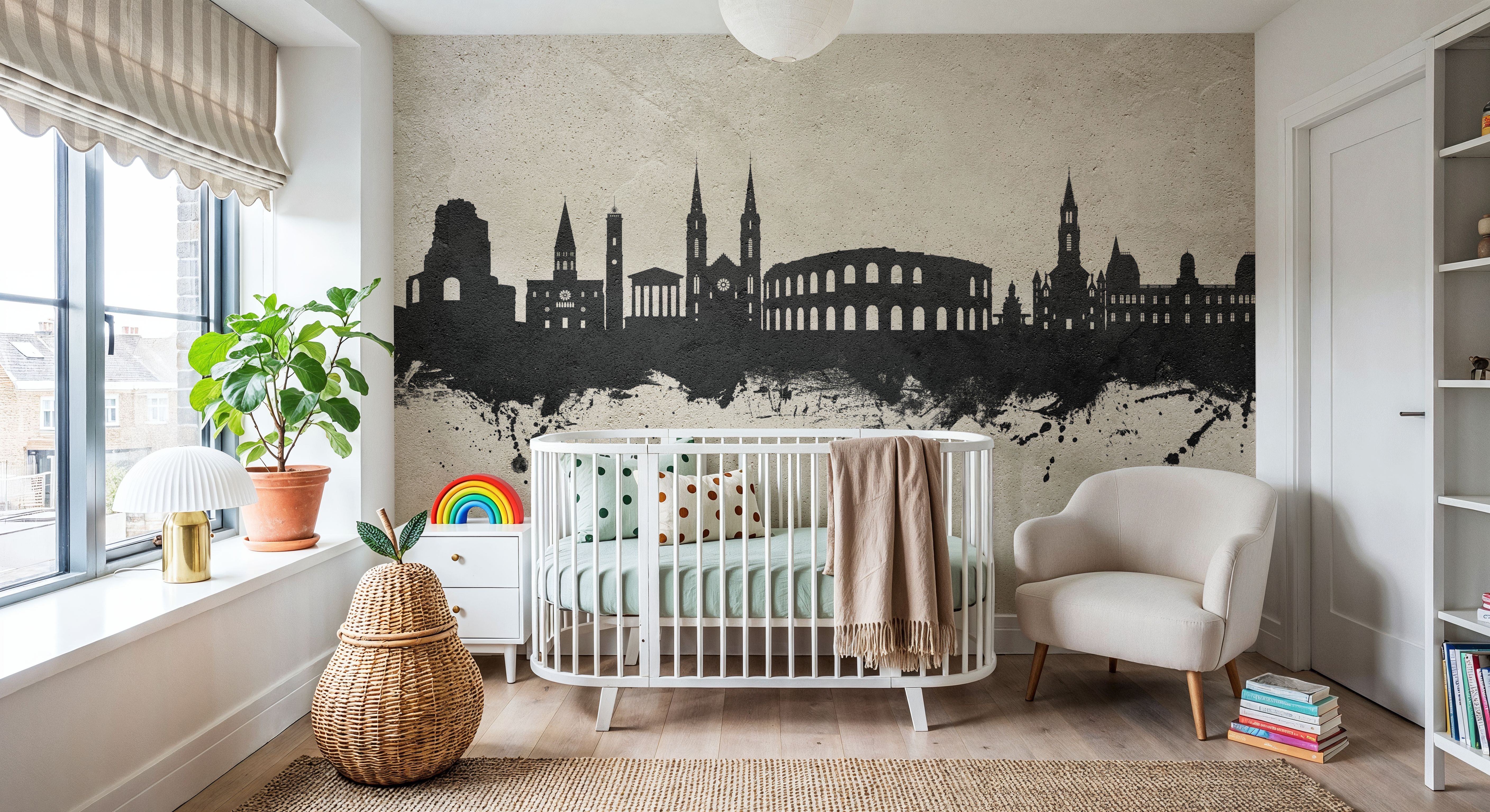 Nîmes France Skyline Concrete