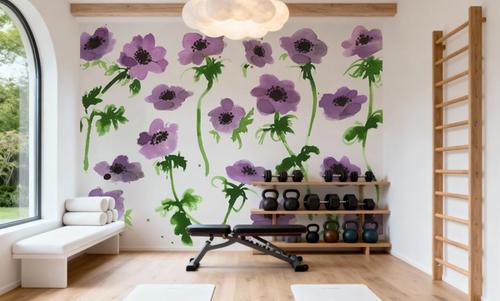 Purple Anemones