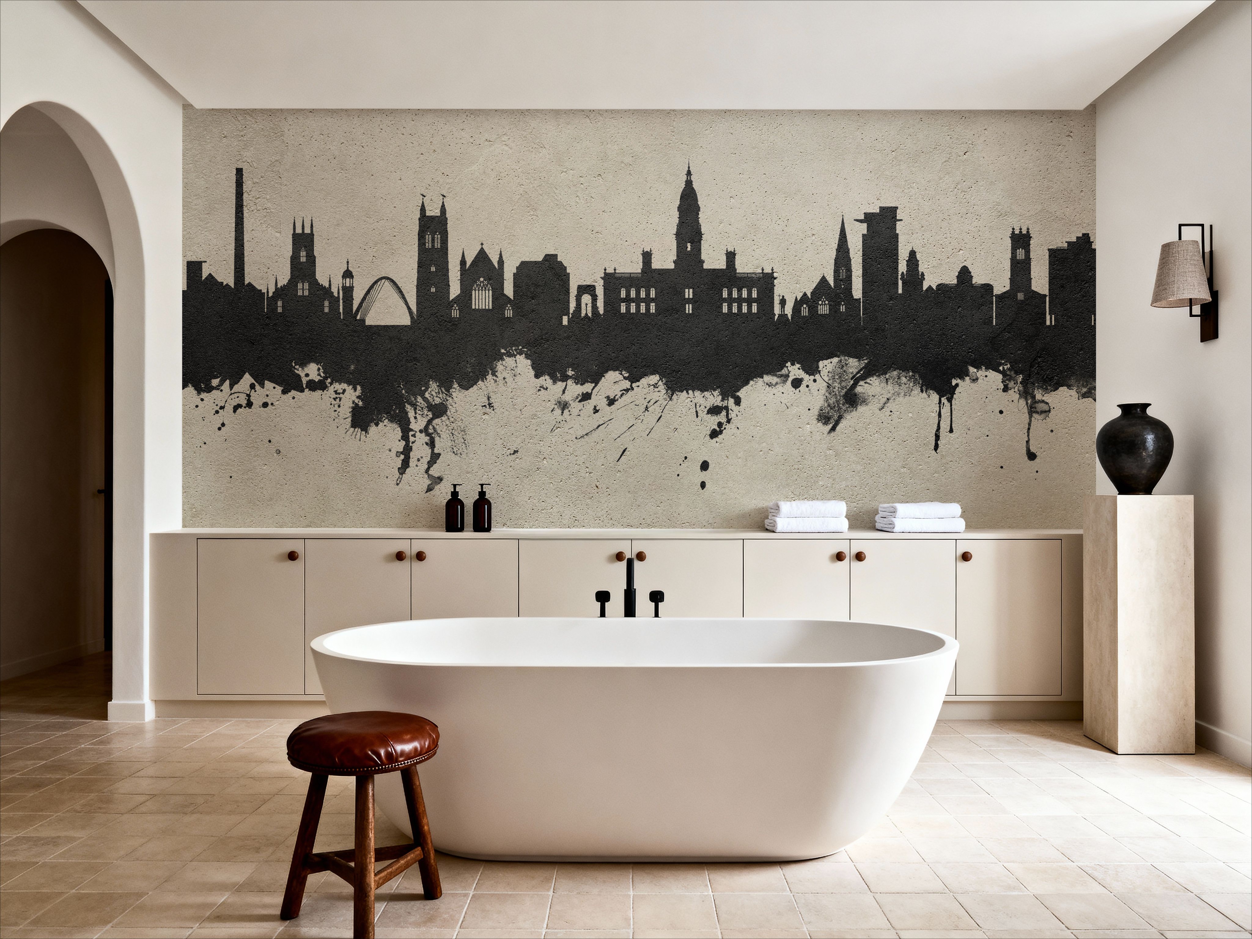 Bolton England Skyline Concrete