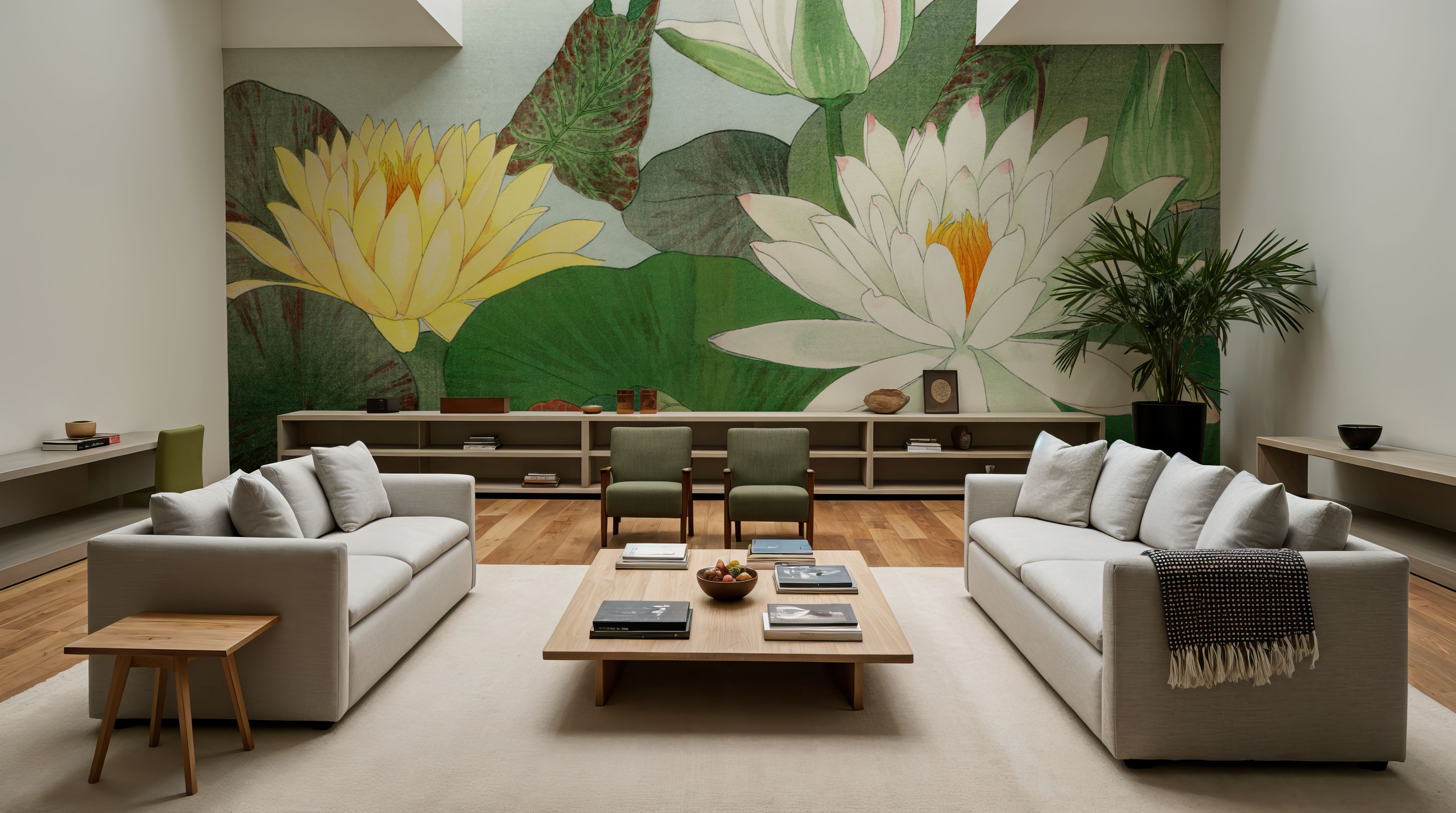 Tanigami Lotus, Tapeten