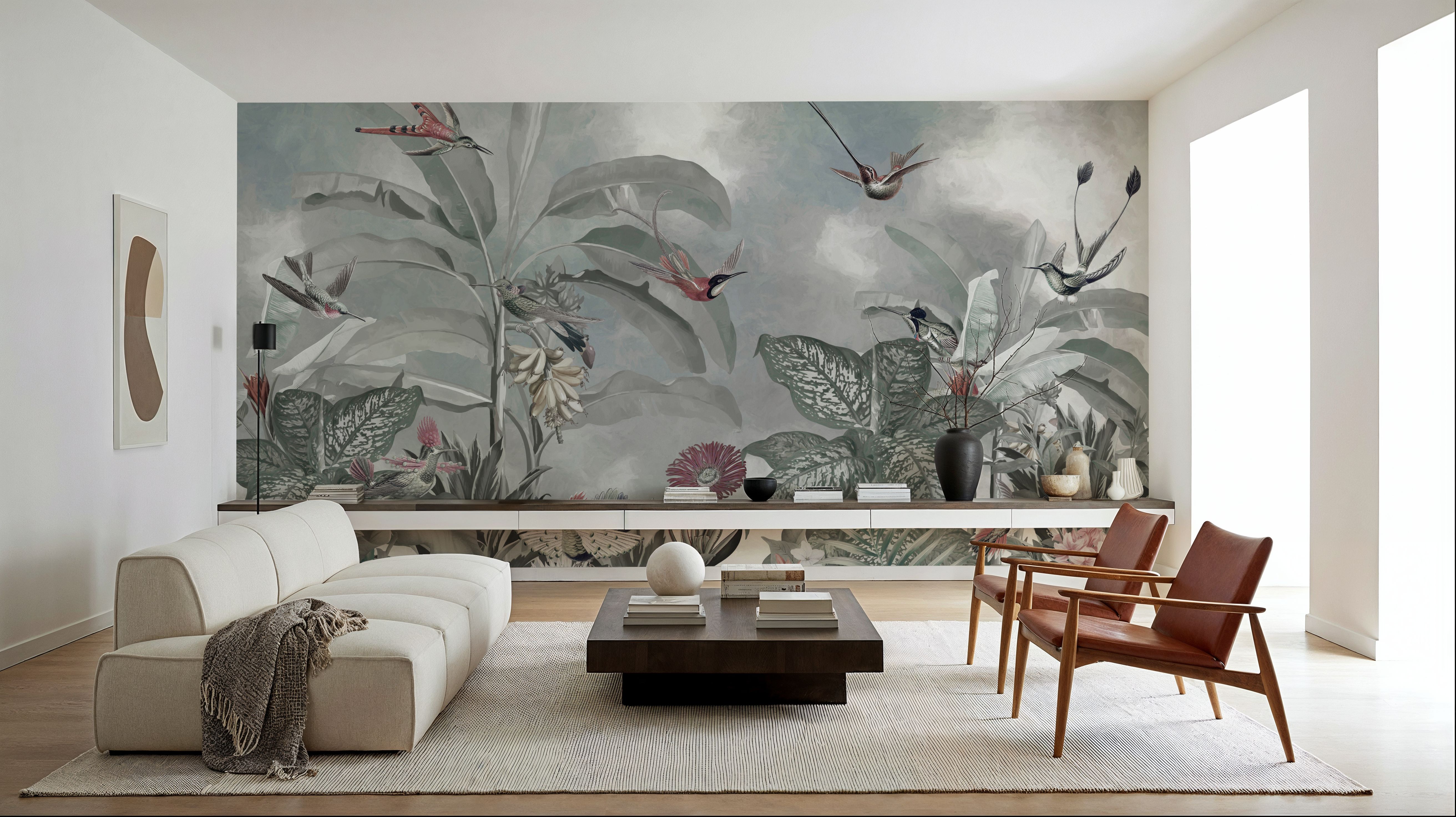 Birds of Paradise Blue