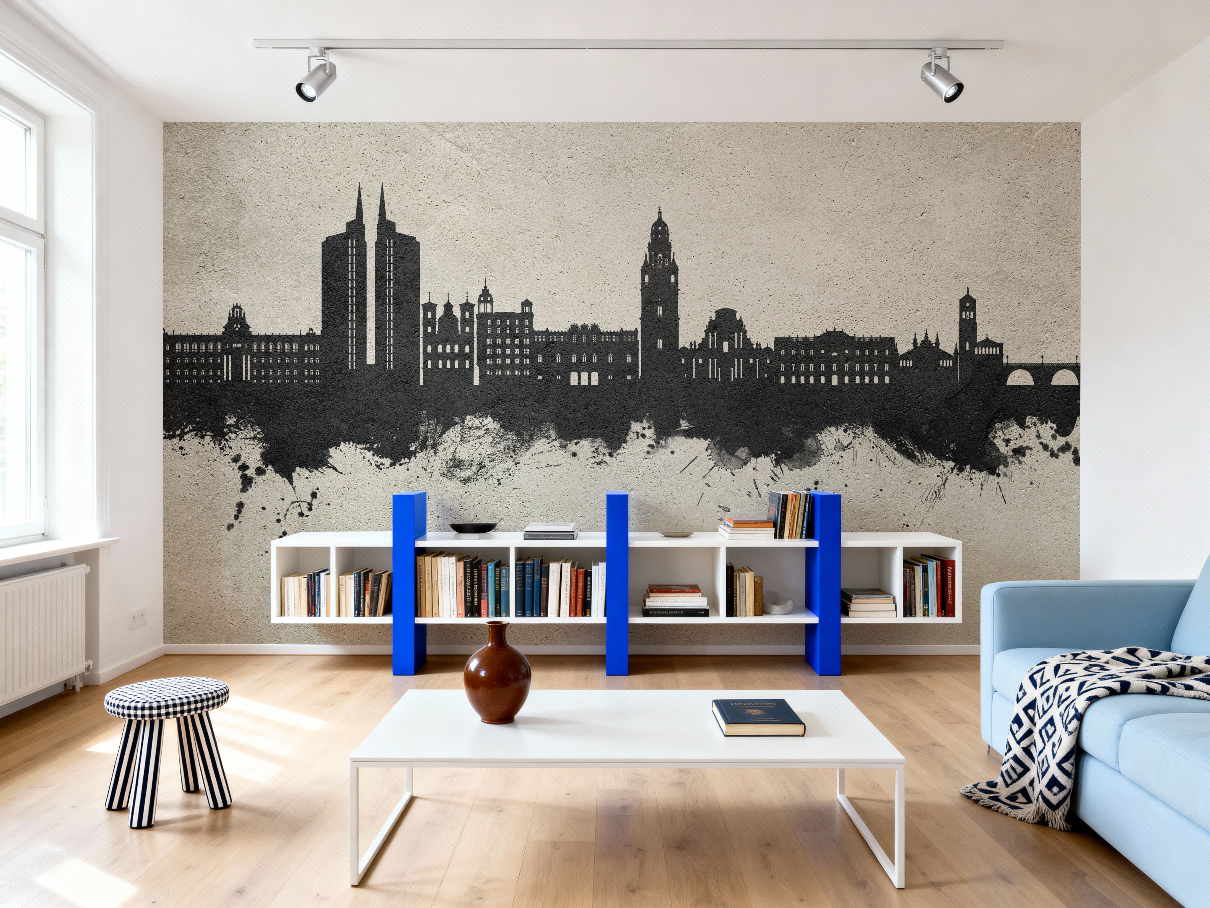 Murcia Spain Skyline Concrete