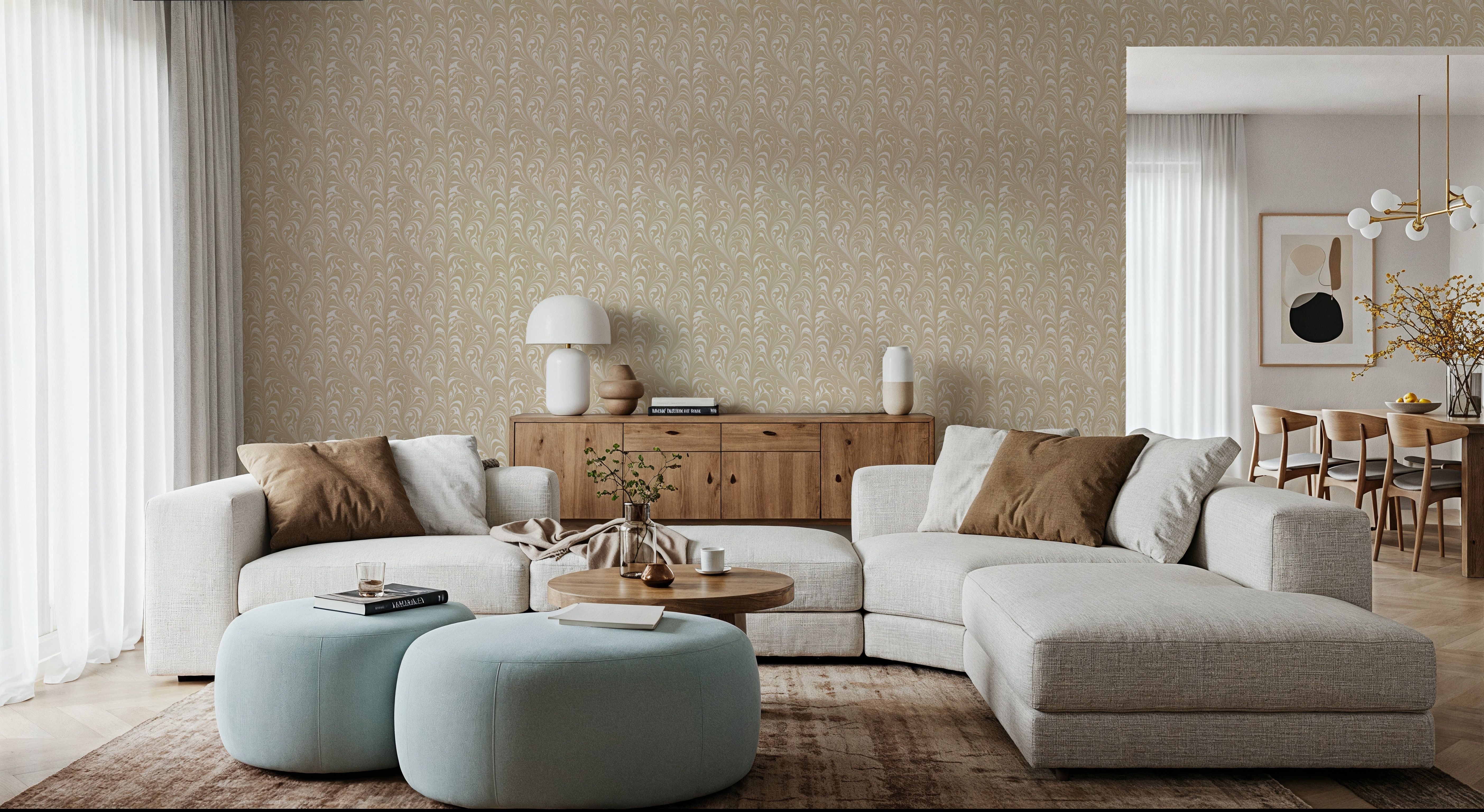 Marbelized Flow, Hay