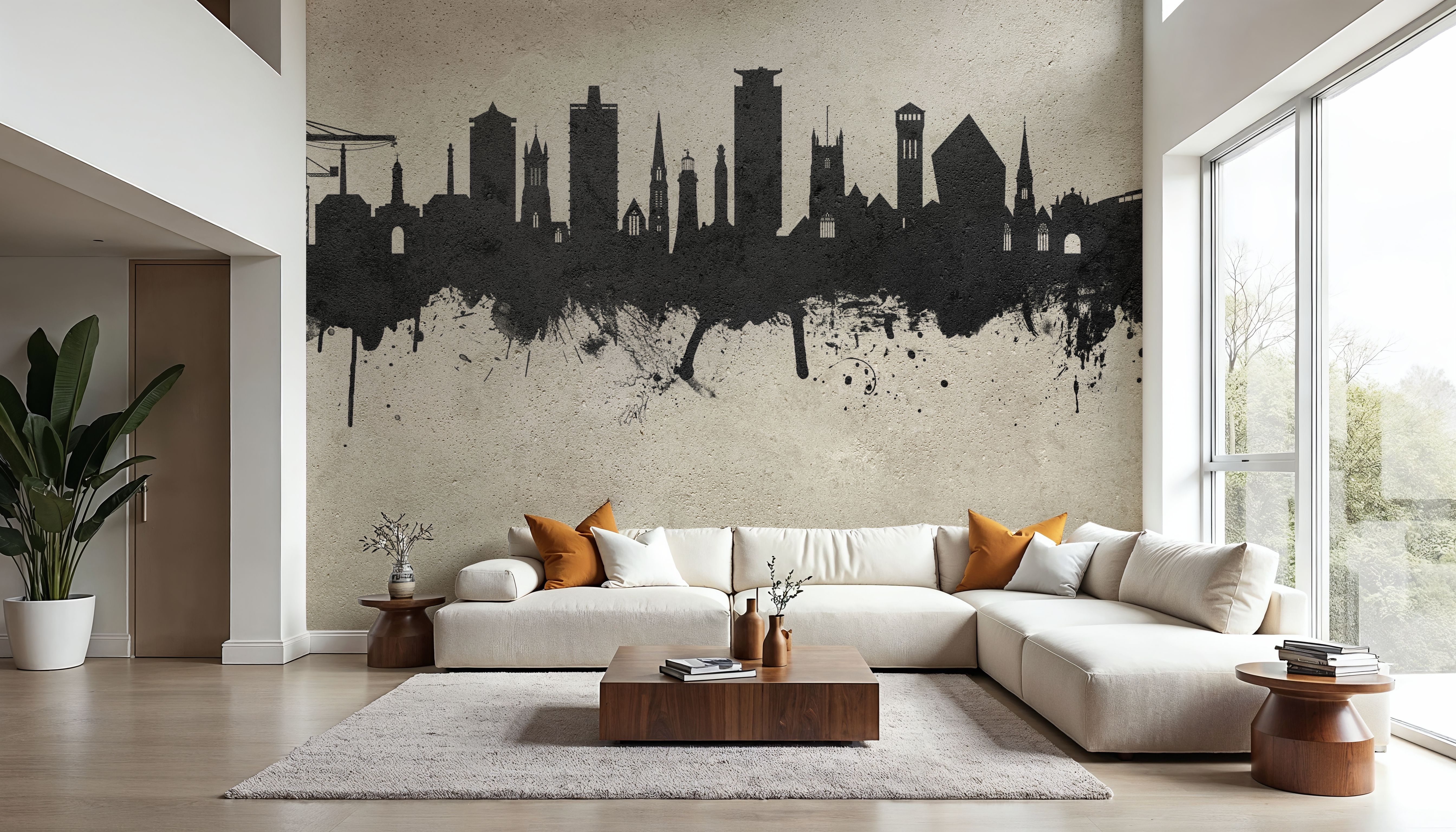 Plymouth England Skyline Concrete