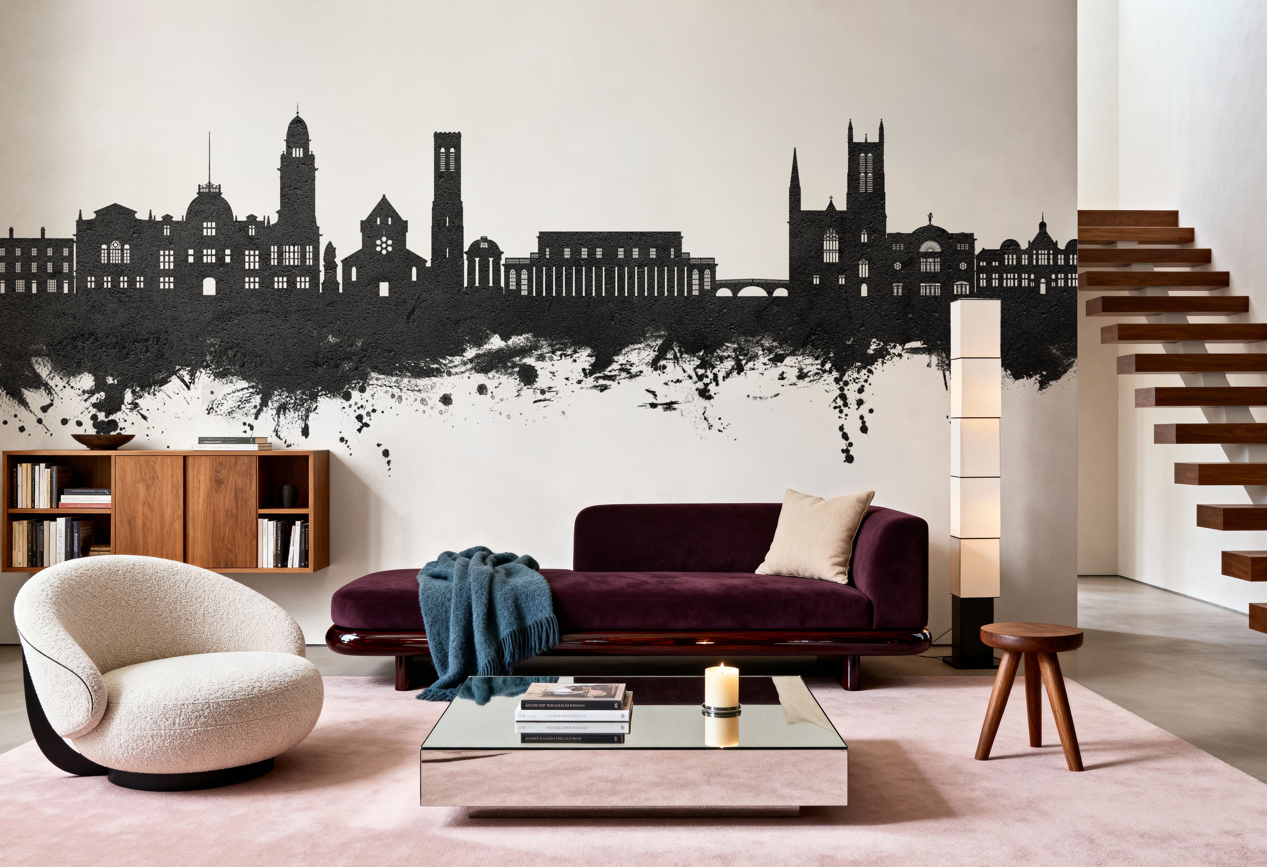 Royal Leamington Spa England Black & White