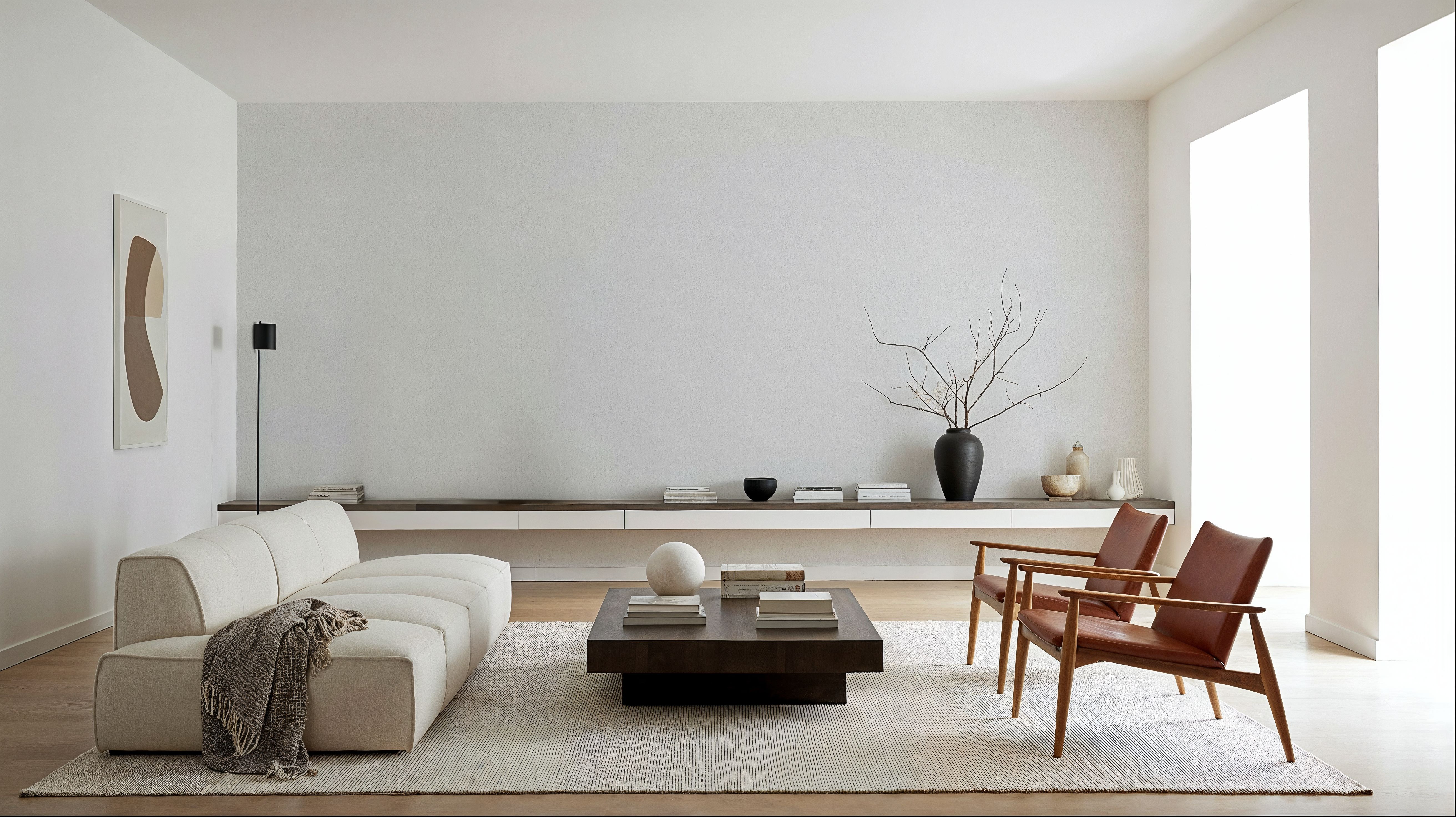 Faux Sand Stucco Finish, Chalk White